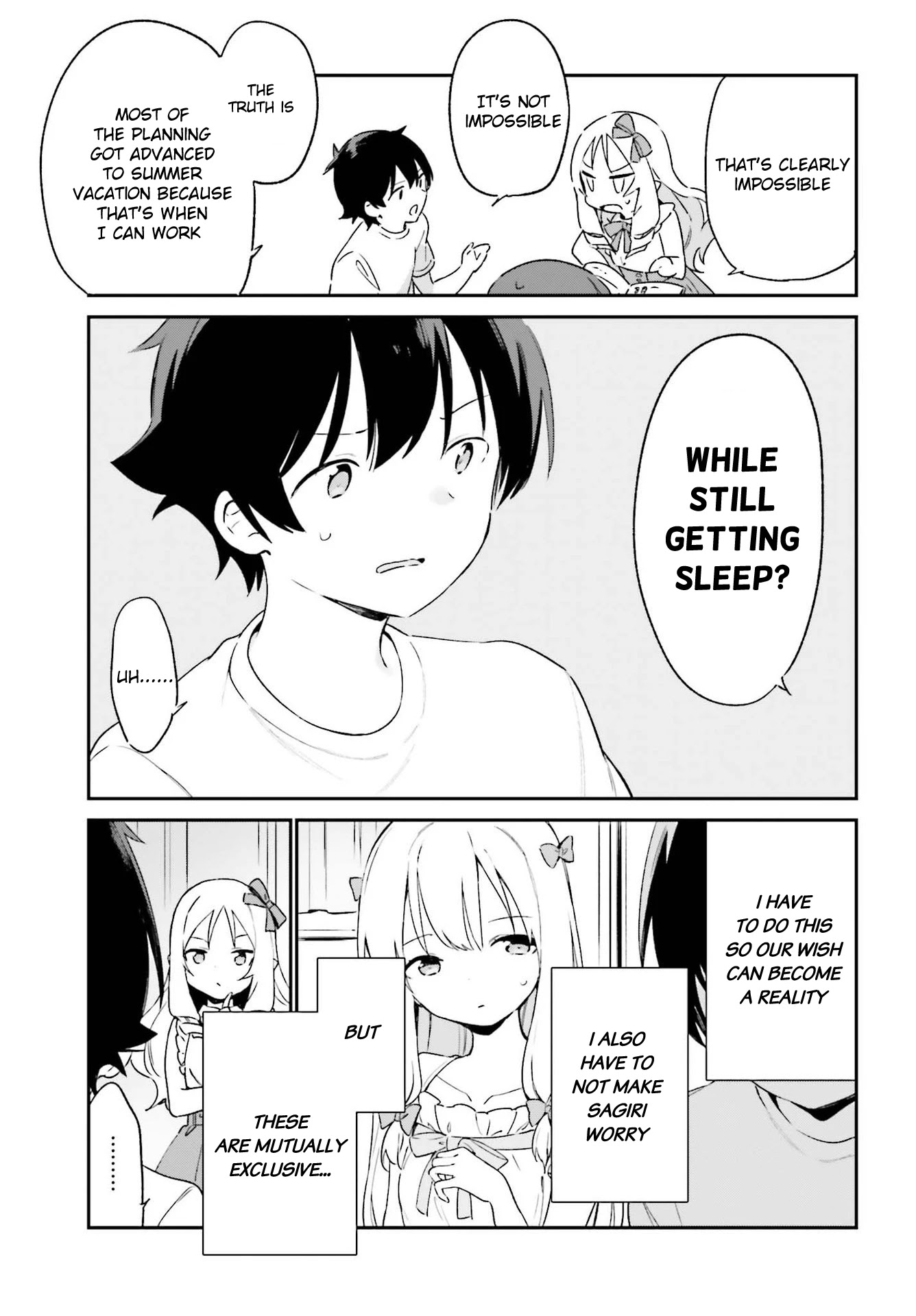Ero Manga Sensei Chapter 76 page 11 - Chapter 76: Sagiri and the cohabitation (1)