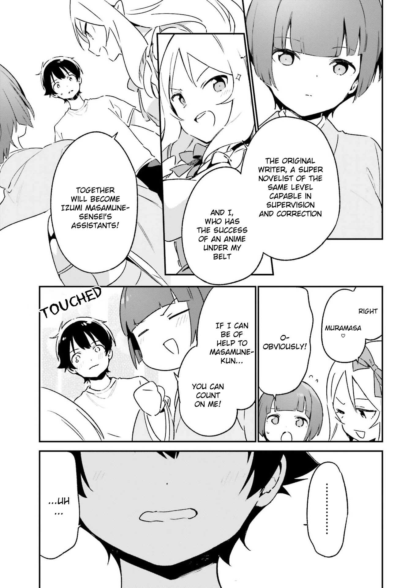 Ero Manga Sensei Chapter 76 page 13 - Chapter 76: Sagiri and the cohabitation (1)