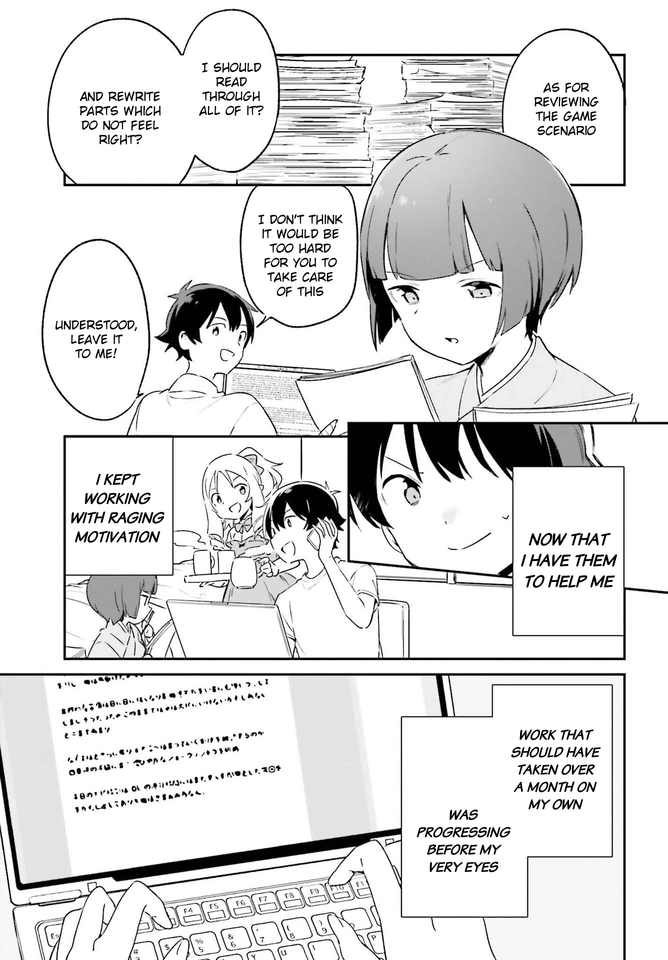 Ero Manga Sensei Chapter 76 page 19 - Chapter 76: Sagiri and the cohabitation (1)