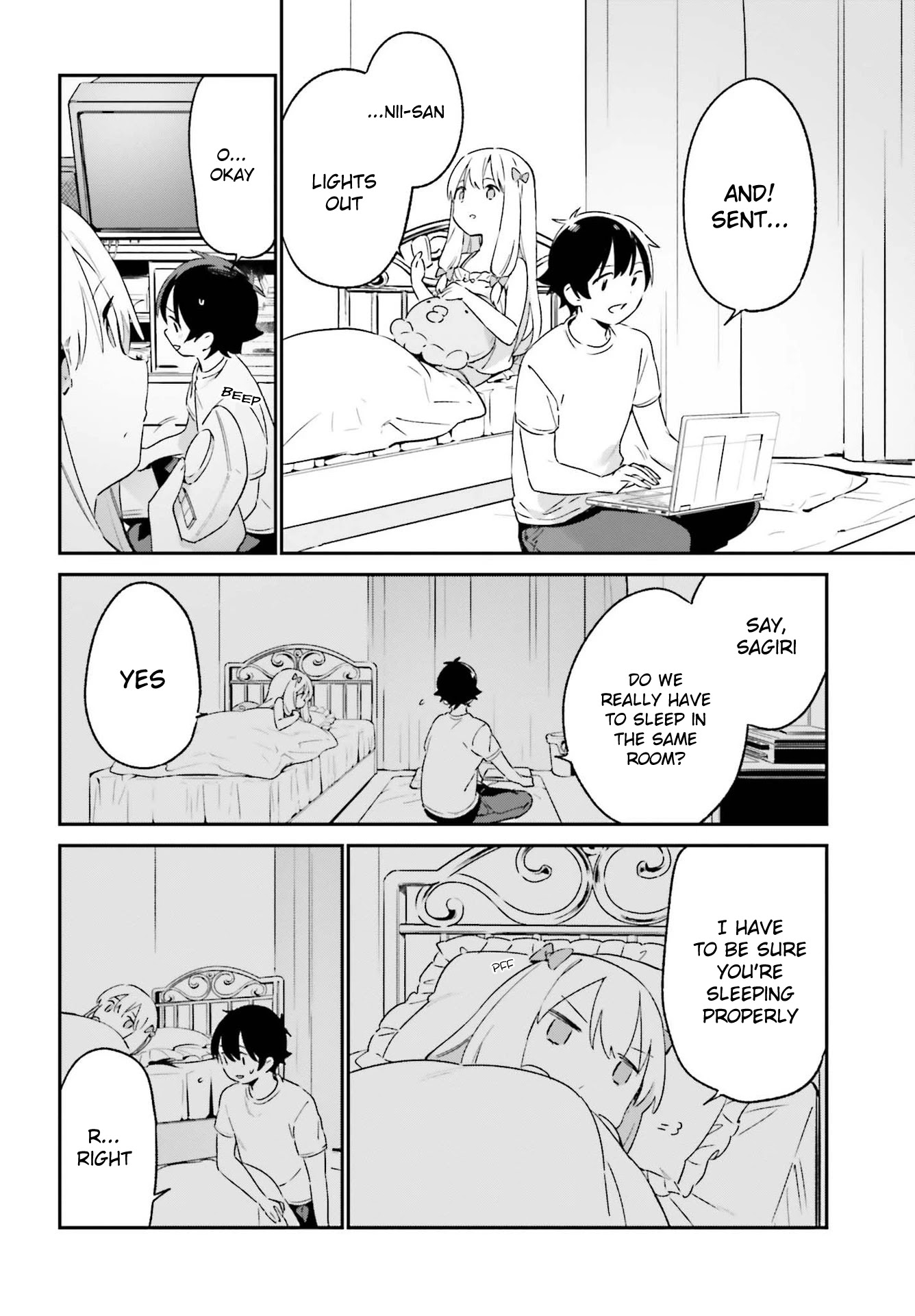 Ero Manga Sensei Chapter 76 page 20 - Chapter 76: Sagiri and the cohabitation (1)
