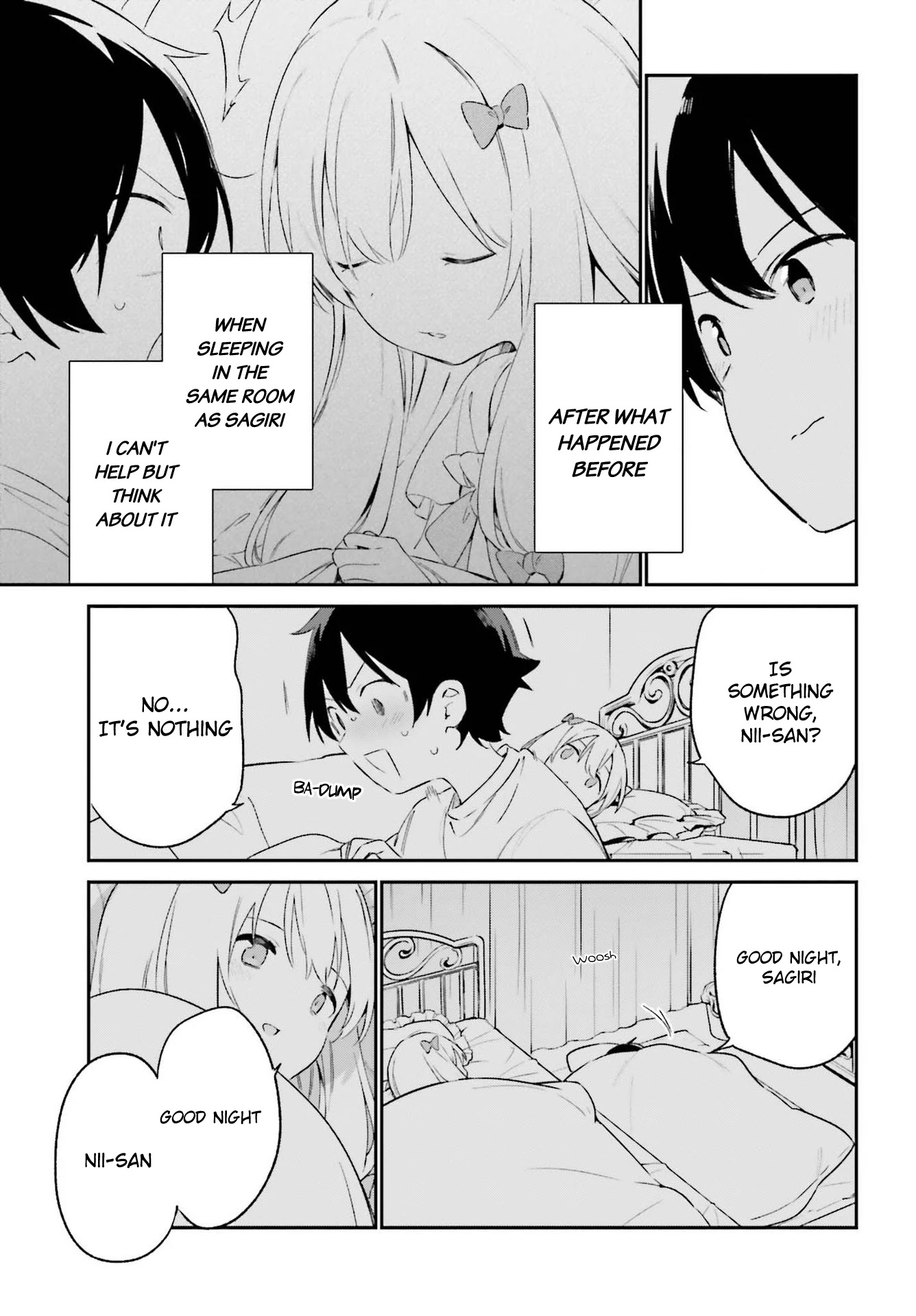 Ero Manga Sensei Chapter 76 page 21 - Chapter 76: Sagiri and the cohabitation (1)
