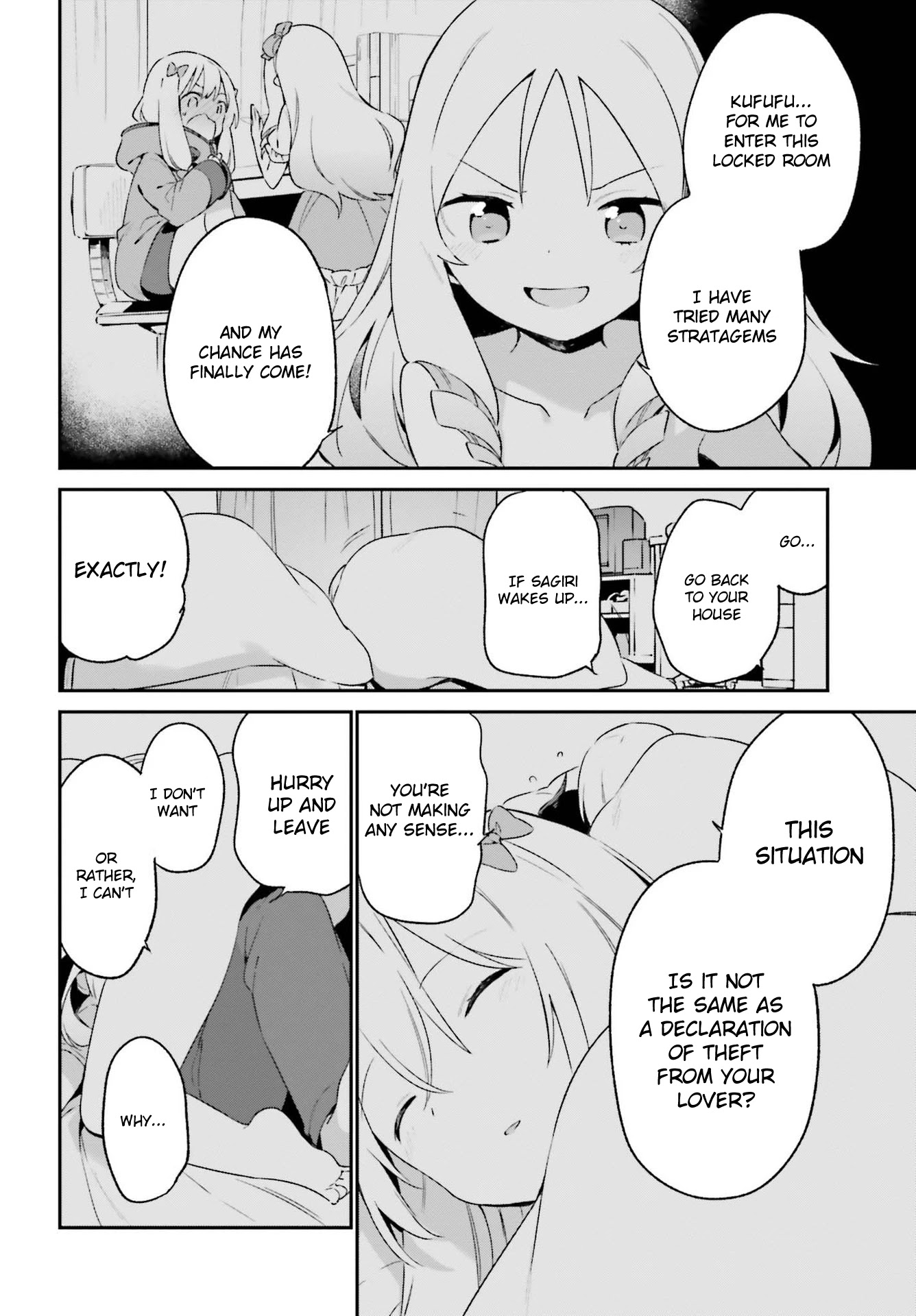Ero Manga Sensei Chapter 76 page 24 - Chapter 76: Sagiri and the cohabitation (1)