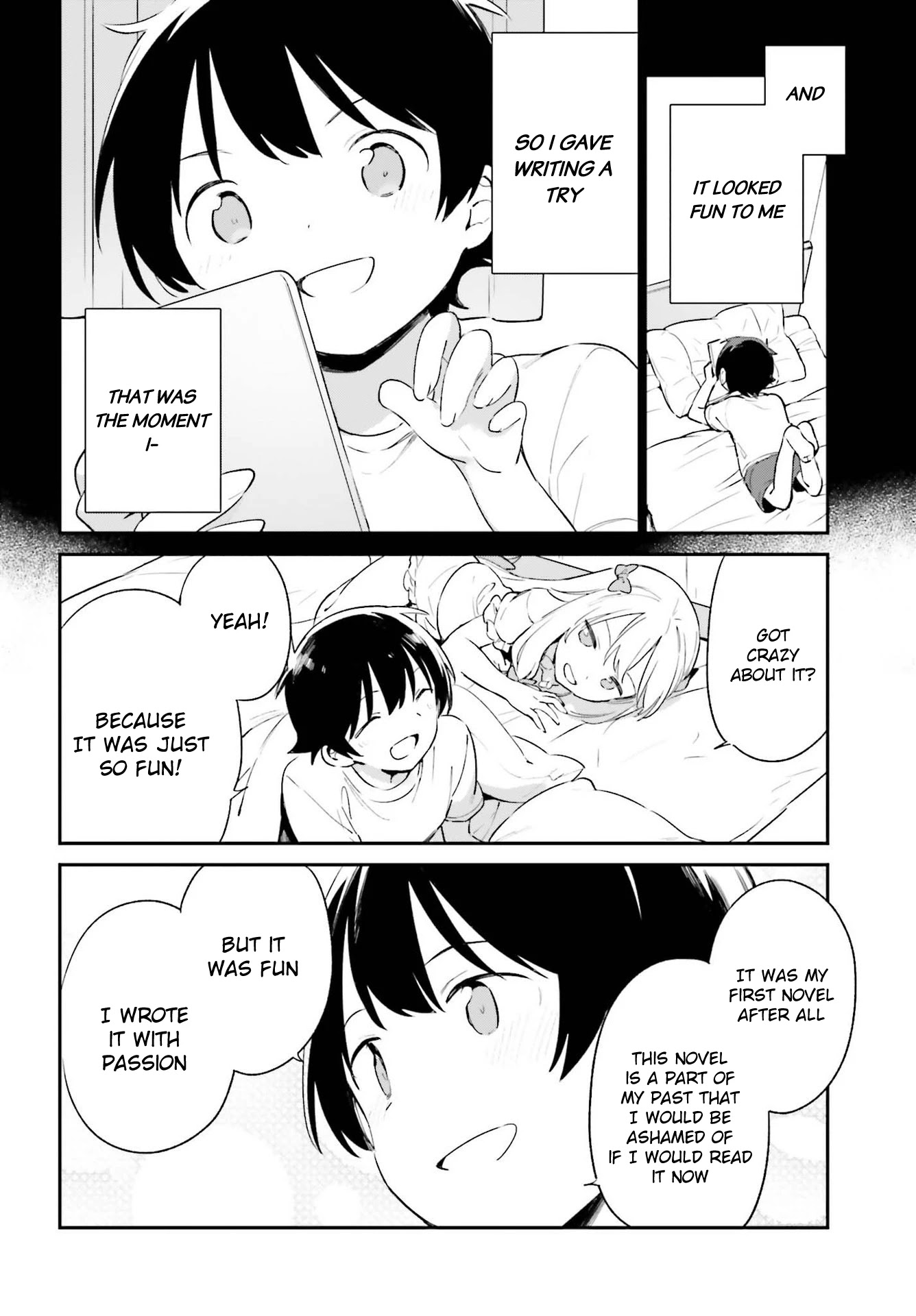 Ero Manga Sensei Chapter 77 page 10 - Chapter 77: Sagiri and the Cohabitation (2)