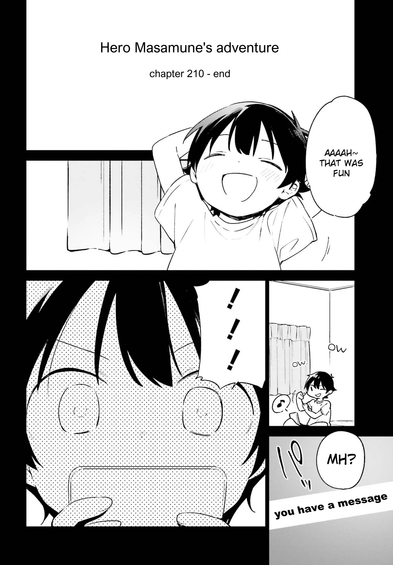 Ero Manga Sensei Chapter 77 page 12 - Chapter 77: Sagiri and the Cohabitation (2)