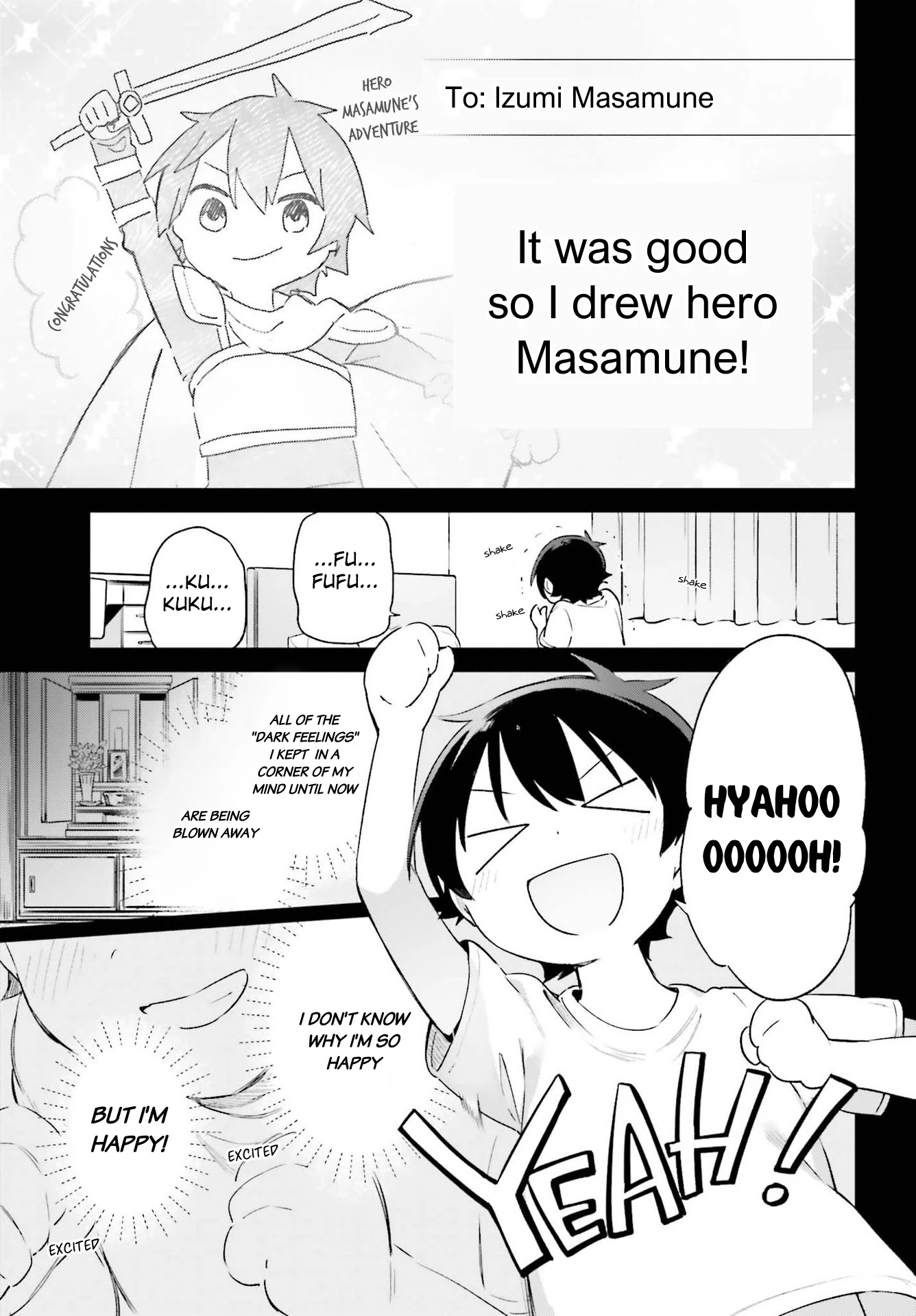 Ero Manga Sensei Chapter 77 page 13 - Chapter 77: Sagiri and the Cohabitation (2)