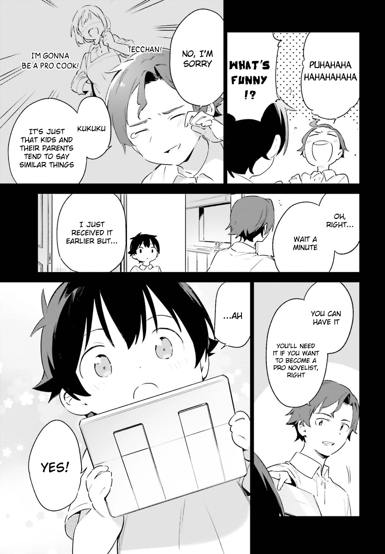 Ero Manga Sensei Chapter 77 page 15 - Chapter 77: Sagiri and the Cohabitation (2)
