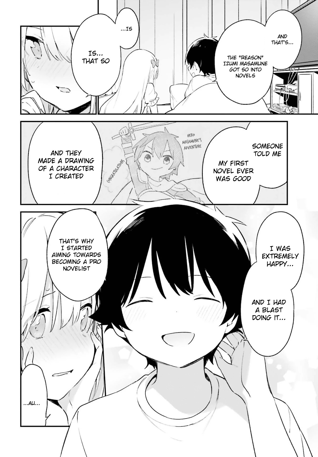Ero Manga Sensei Chapter 77 page 16 - Chapter 77: Sagiri and the Cohabitation (2)