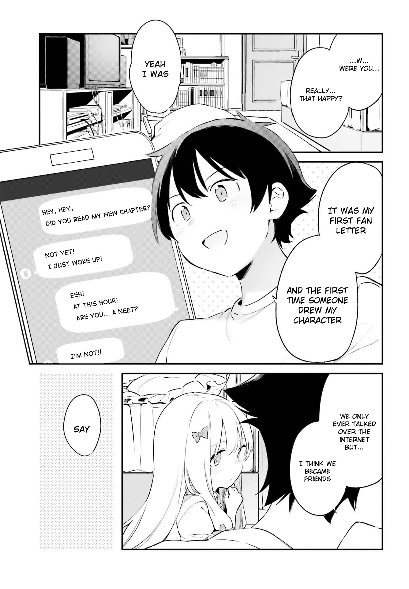 Ero Manga Sensei Chapter 77 page 17 - Chapter 77: Sagiri and the Cohabitation (2)