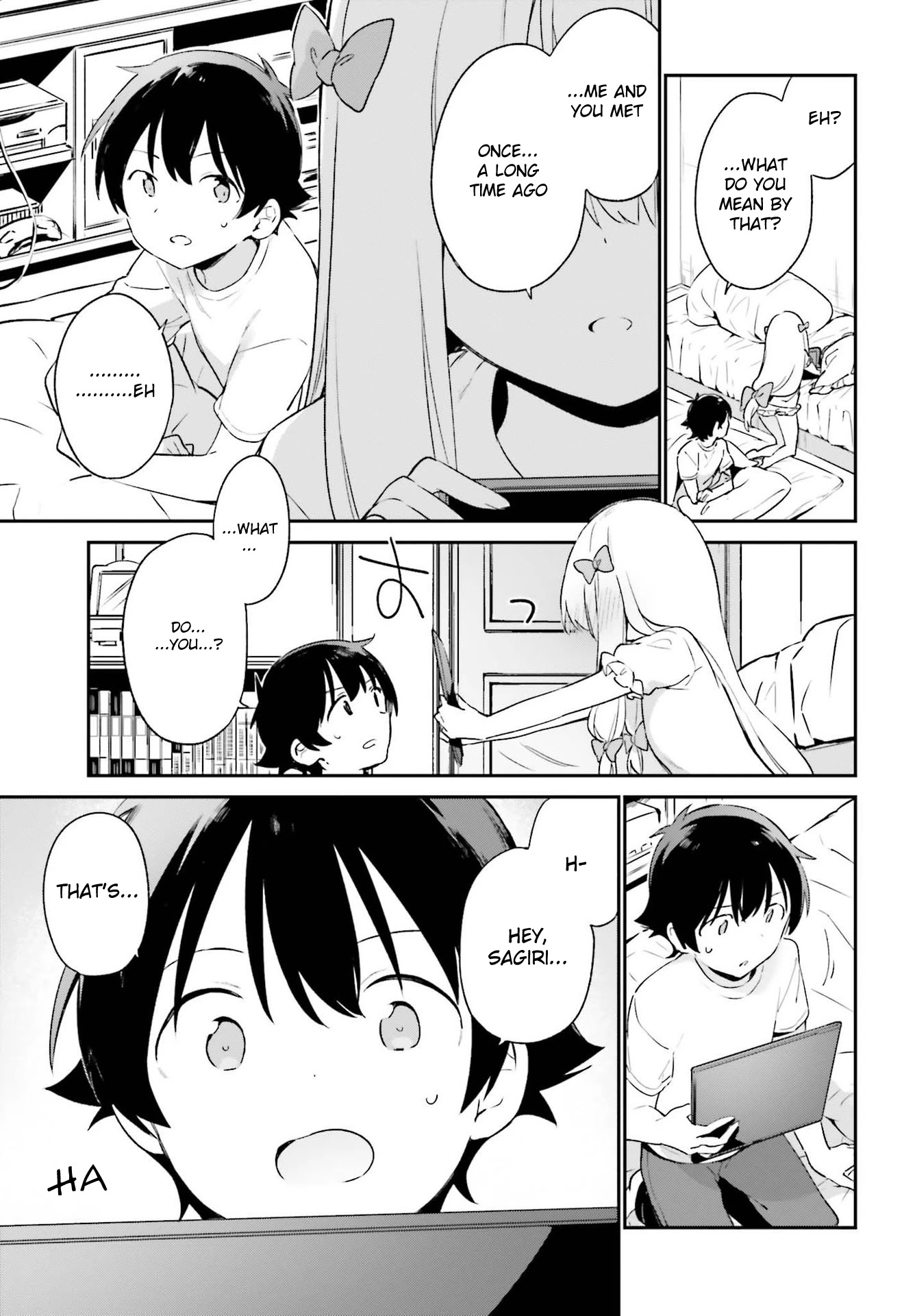 Ero Manga Sensei Chapter 77 page 19 - Chapter 77: Sagiri and the Cohabitation (2)