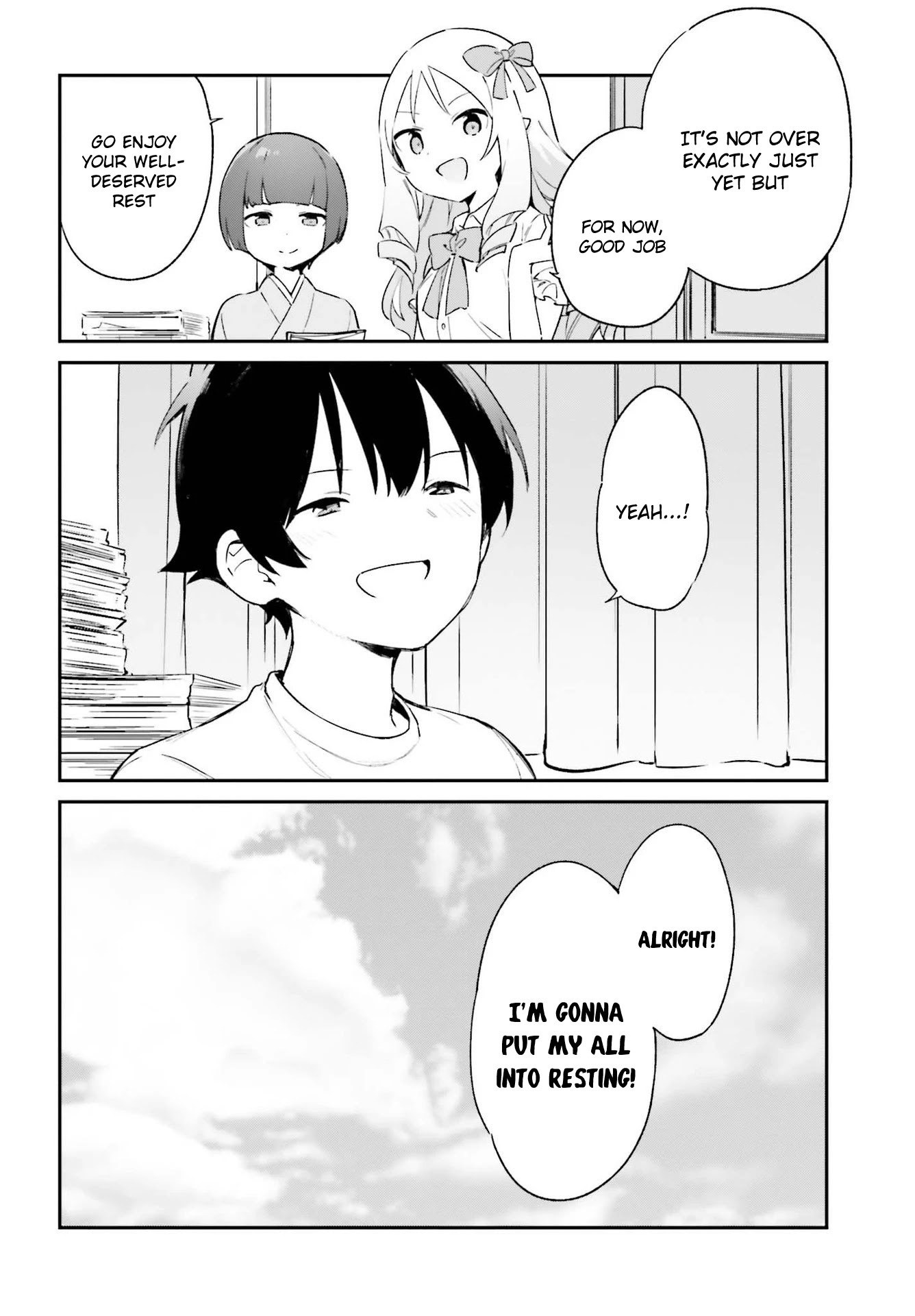 Ero Manga Sensei Chapter 77 page 2 - Chapter 77: Sagiri and the Cohabitation (2)