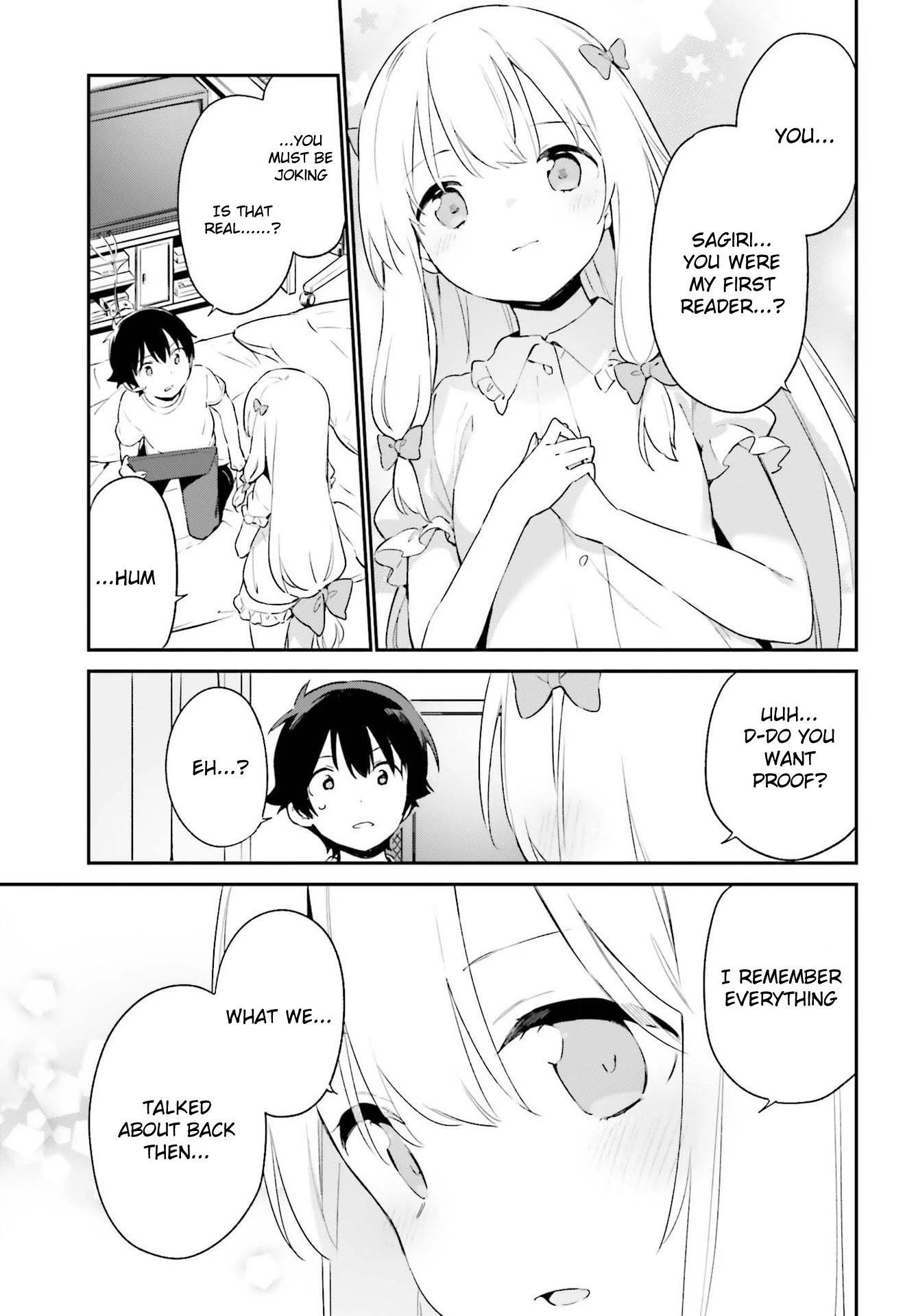 Ero Manga Sensei Chapter 77 page 21 - Chapter 77: Sagiri and the Cohabitation (2)