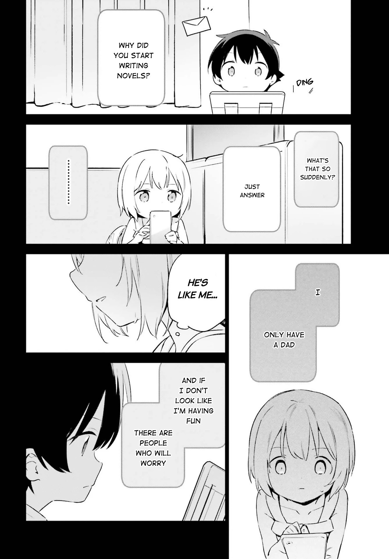Ero Manga Sensei Chapter 77 page 24 - Chapter 77: Sagiri and the Cohabitation (2)