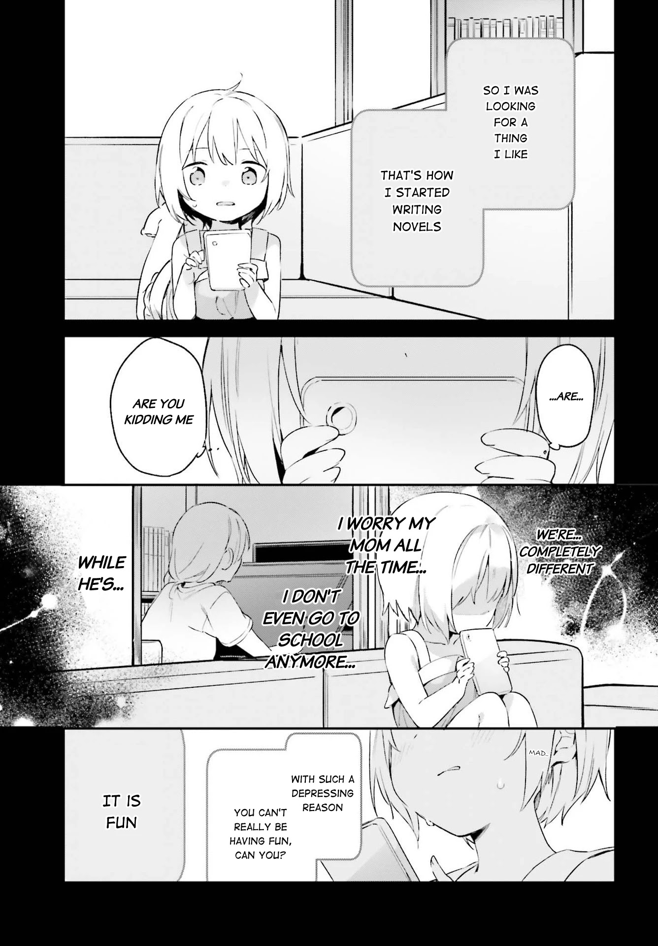 Ero Manga Sensei Chapter 77 page 25 - Chapter 77: Sagiri and the Cohabitation (2)