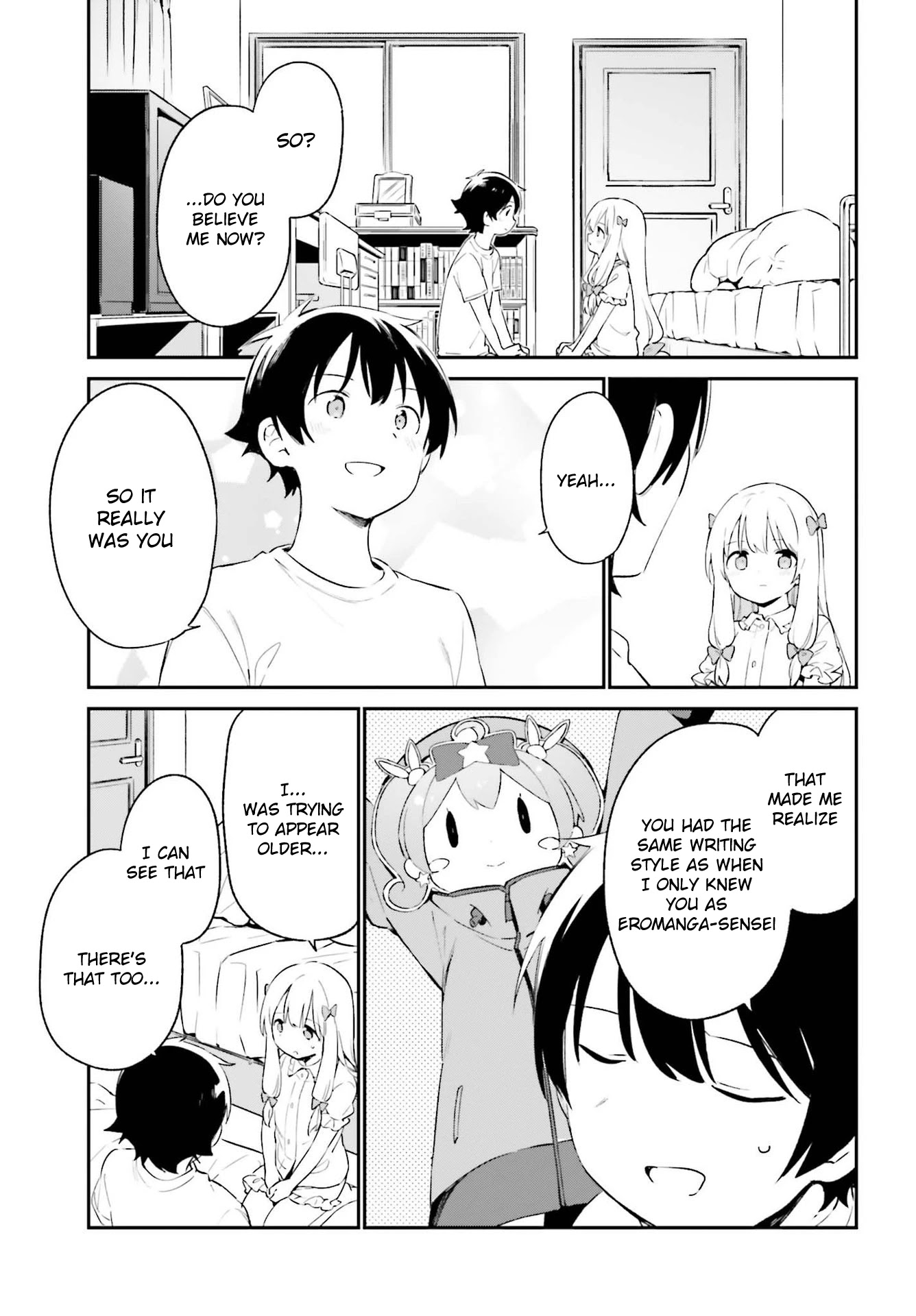 Ero Manga Sensei Chapter 77 page 27 - Chapter 77: Sagiri and the Cohabitation (2)