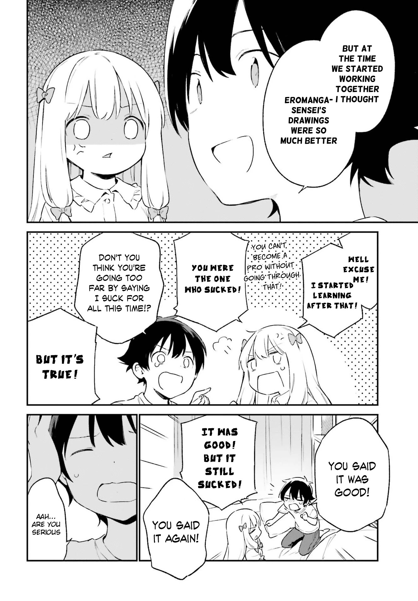 Ero Manga Sensei Chapter 77 page 28 - Chapter 77: Sagiri and the Cohabitation (2)