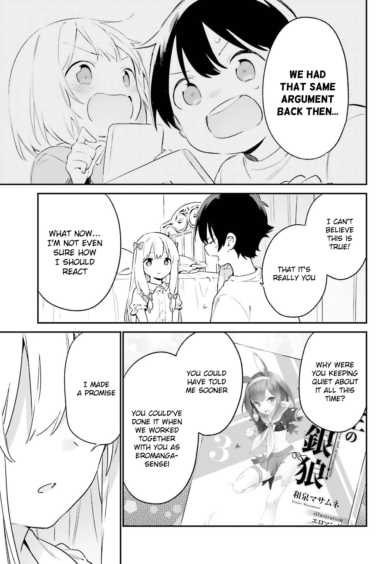 Ero Manga Sensei Chapter 77 page 29 - Chapter 77: Sagiri and the Cohabitation (2)