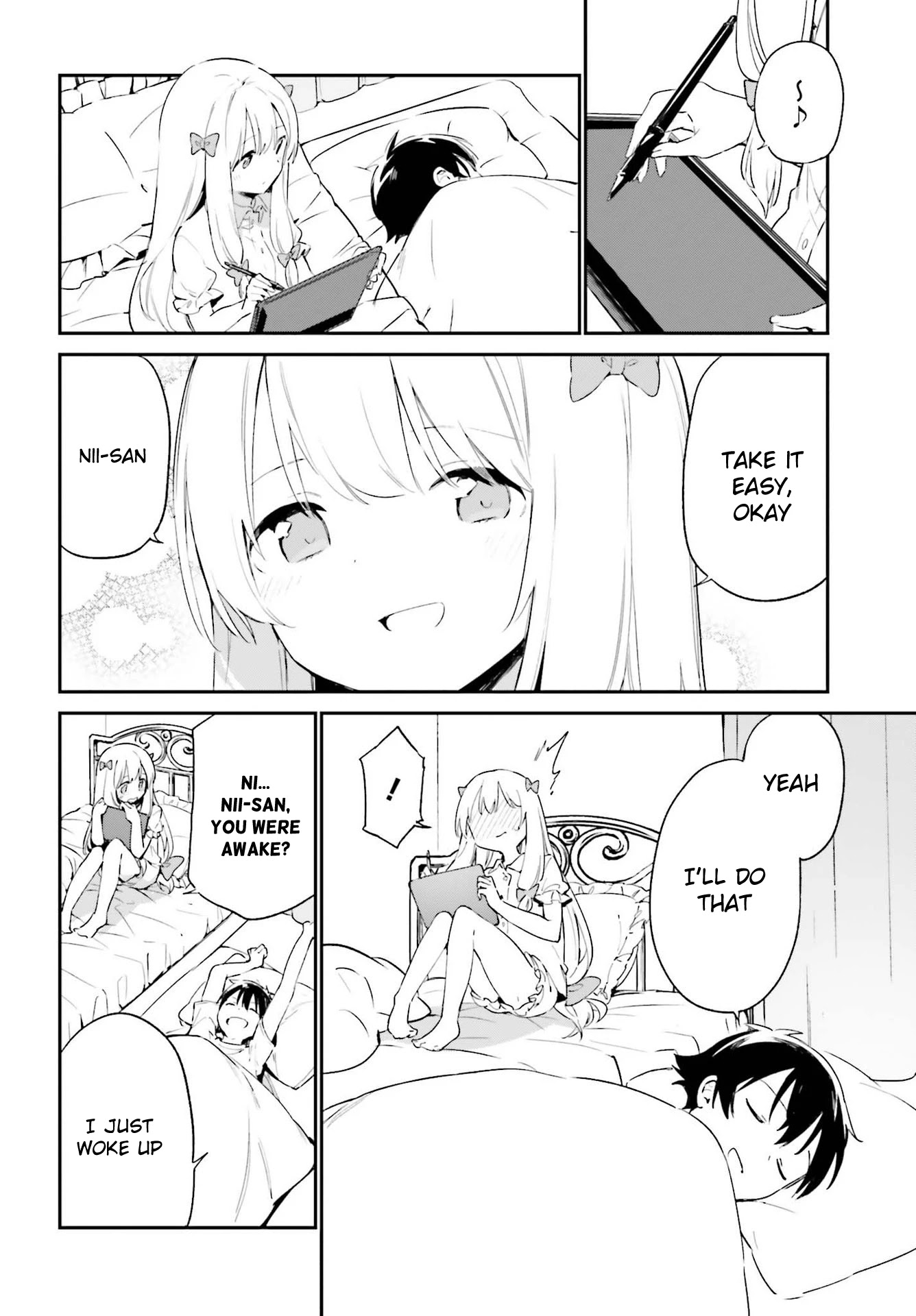 Ero Manga Sensei Chapter 77 page 4 - Chapter 77: Sagiri and the Cohabitation (2)