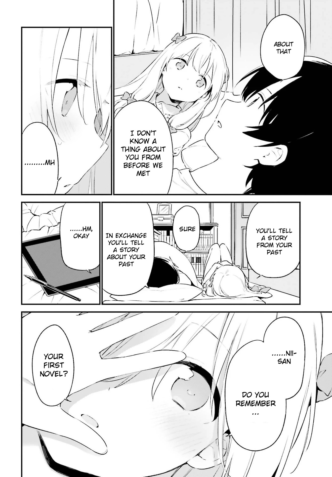 Ero Manga Sensei Chapter 77 page 8 - Chapter 77: Sagiri and the Cohabitation (2)