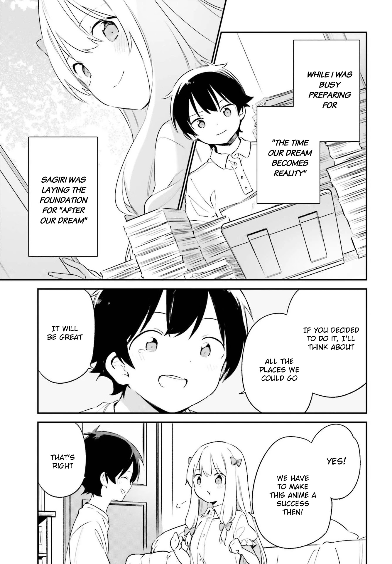 Ero Manga Sensei Chapter 78 page 21 - Chapter 78: Sagiri and the Proposal