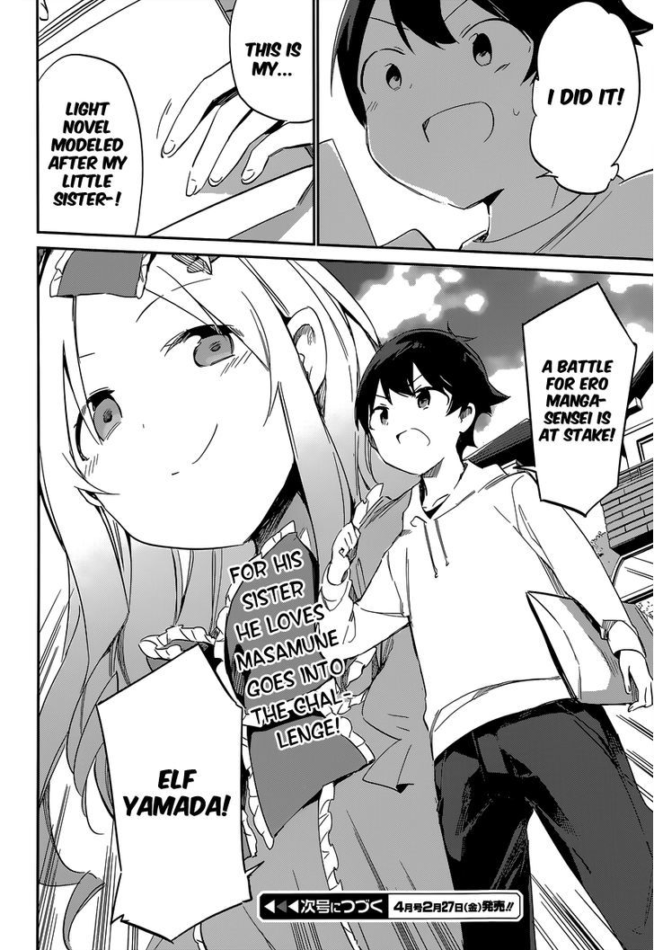 Ero Manga Sensei Chapter 9 page 35 - Chapter 9 : My little sister and the todo list (9)