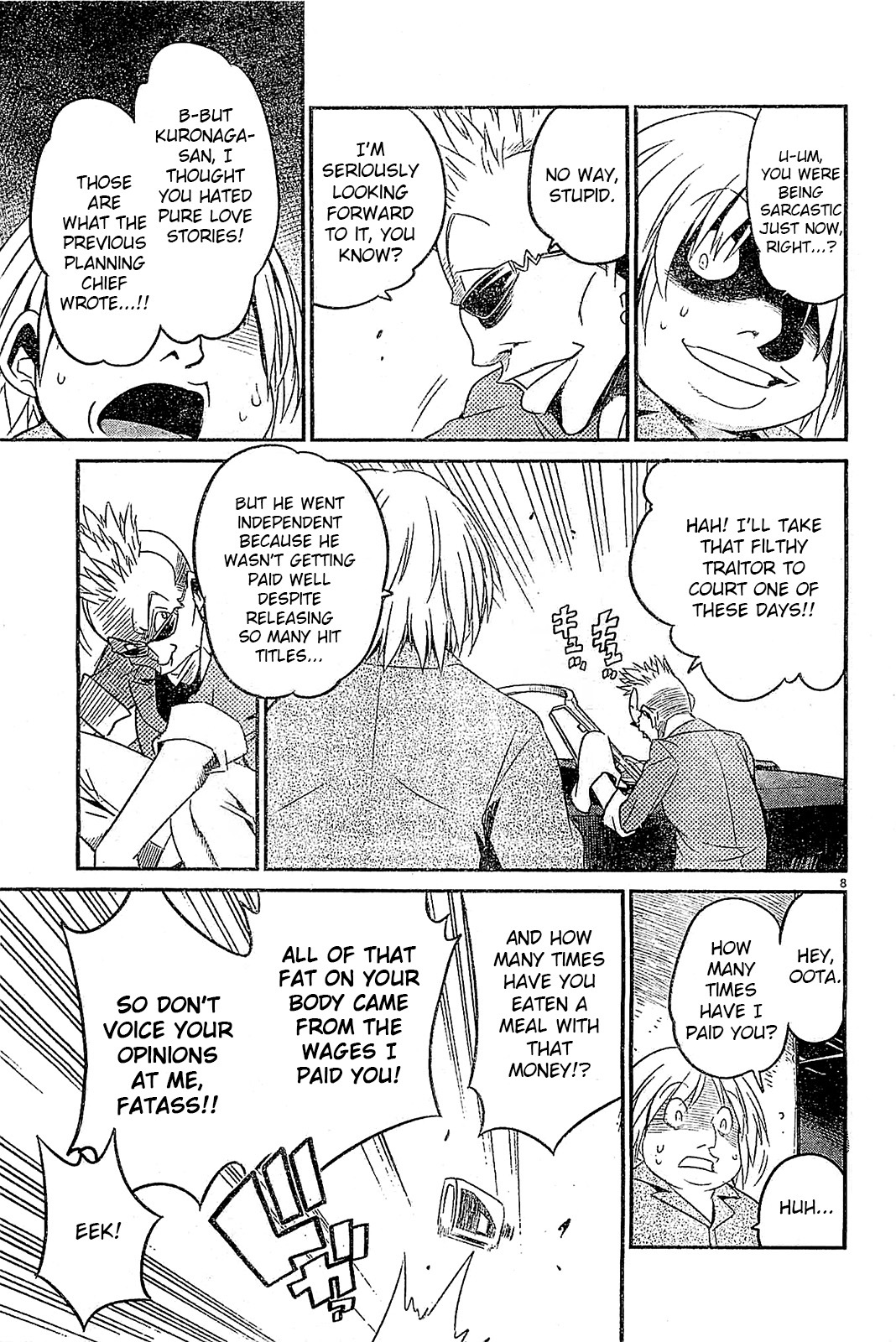 Eroge no Taiyou Chapter 10 page 8 - Chapter 10: Tyrannical President (3)