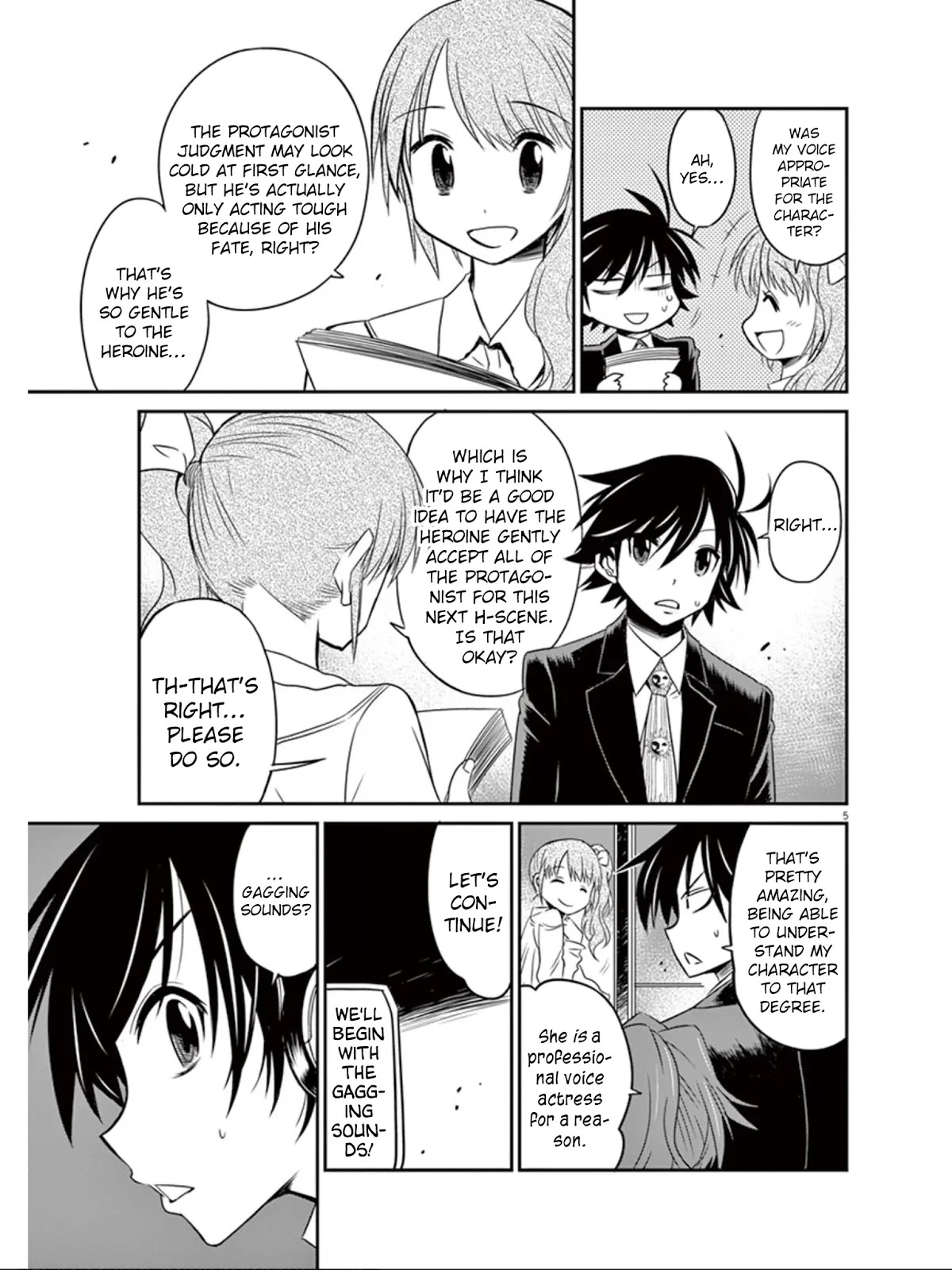 Eroge no Taiyou Chapter 21 page 8 - Chapter 21: Sound (2)