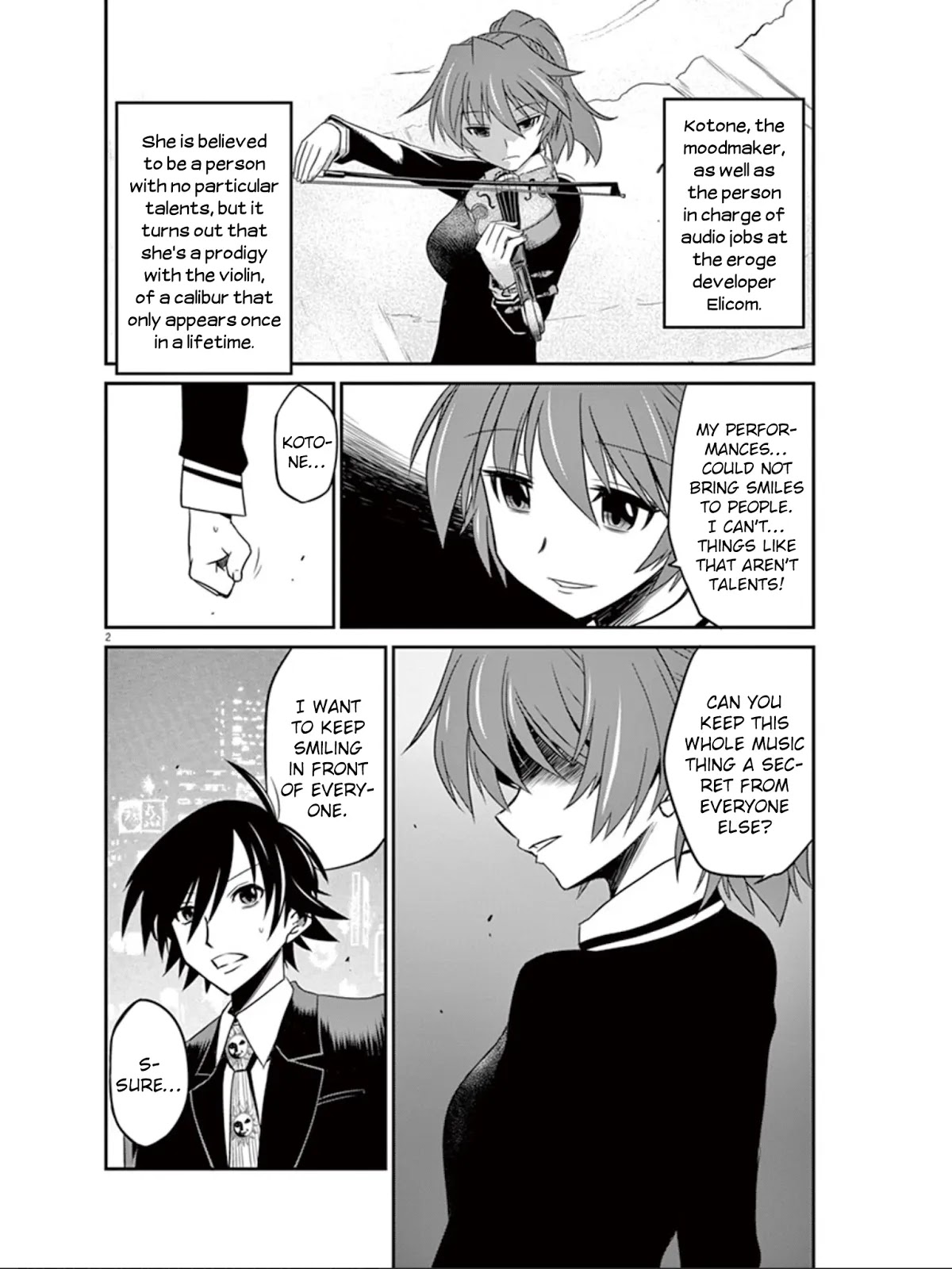 Eroge no Taiyou Chapter 22 page 3 - Chapter 22: Sound (3)