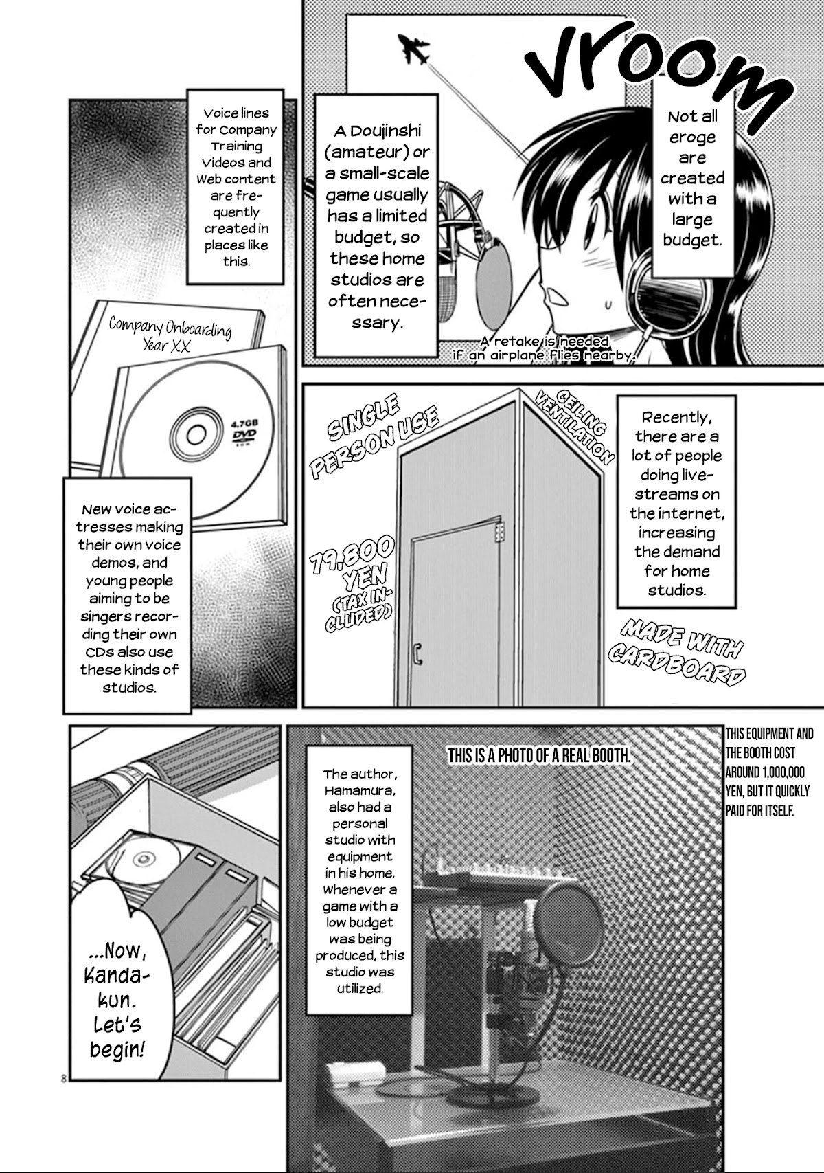 Eroge no Taiyou Chapter 23 page 9 - Chapter 23: Sound (4)