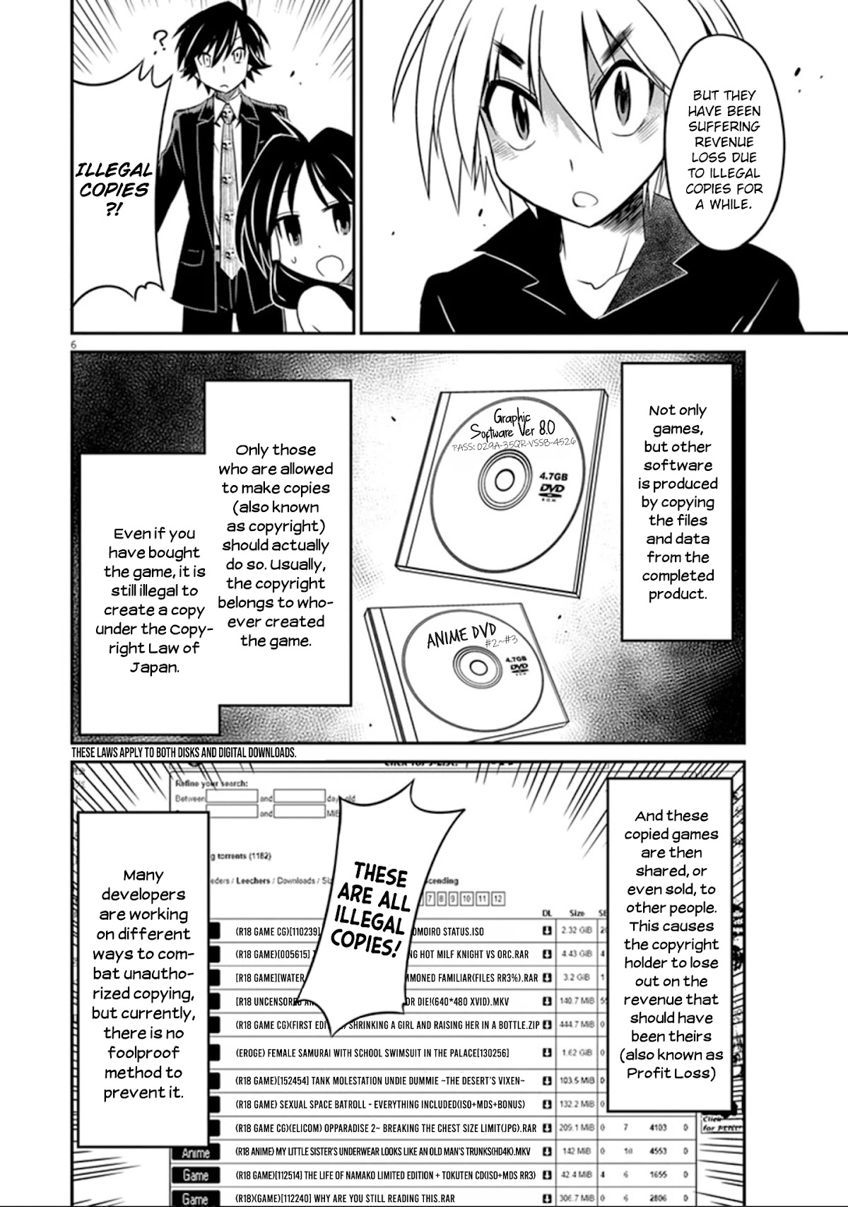 Eroge no Taiyou Chapter 26 page 7 - Chapter 26: Illegal Copies (1)
