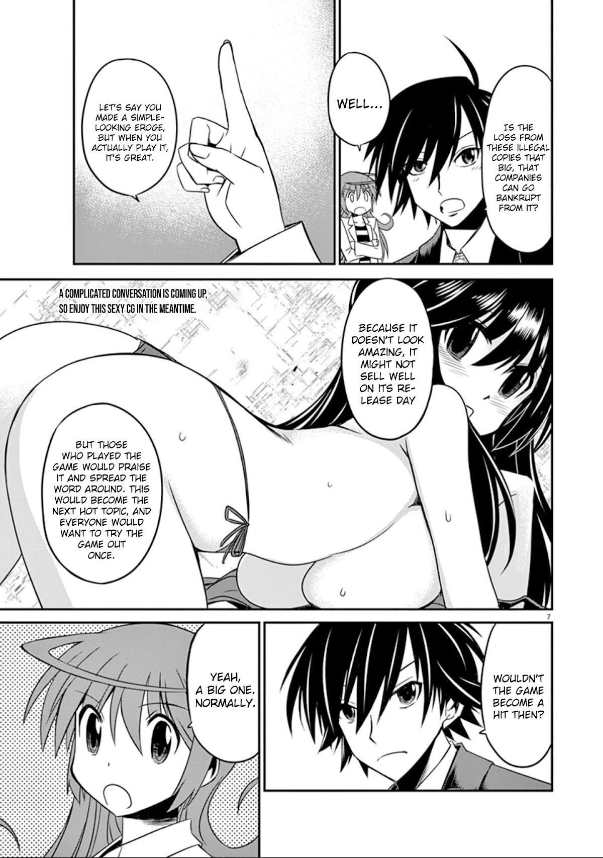 Eroge no Taiyou Chapter 26 page 8 - Chapter 26: Illegal Copies (1)