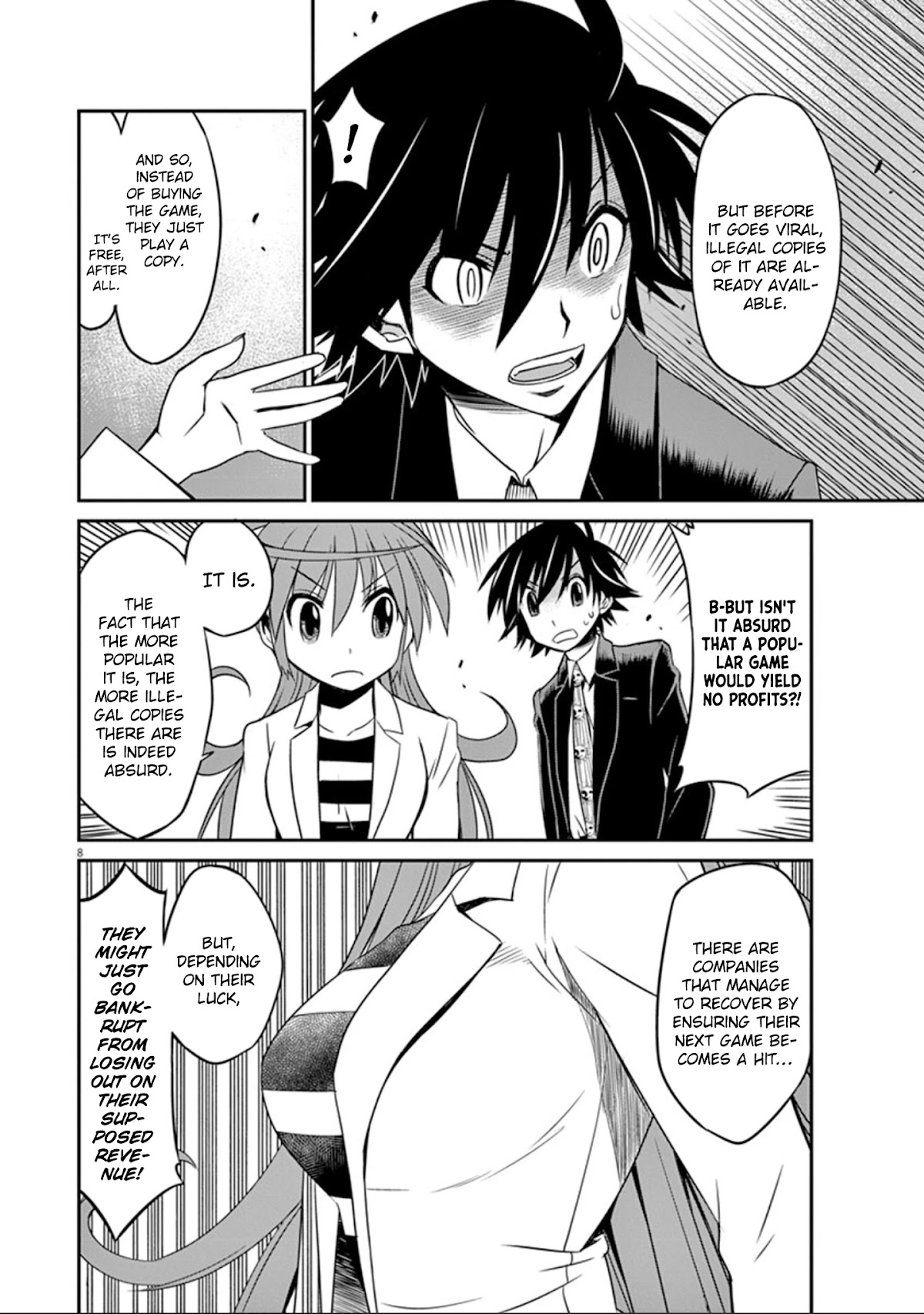Eroge no Taiyou Chapter 26 page 9 - Chapter 26: Illegal Copies (1)