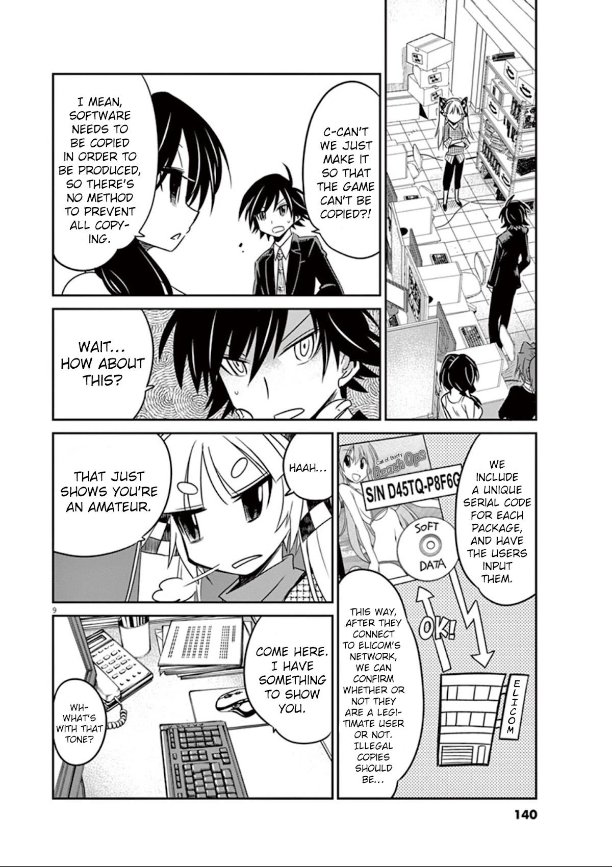 Eroge no Taiyou Chapter 28 page 11 - Chapter 28: Illegal Copies (3)