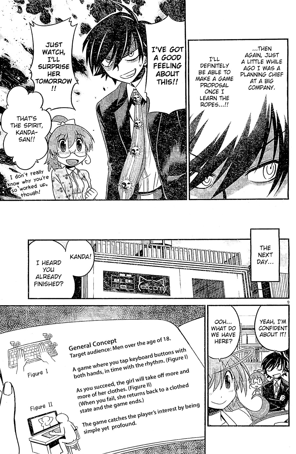 Eroge no Taiyou Chapter 8 page 9 - Chapter 8: Tyrannical President (1)