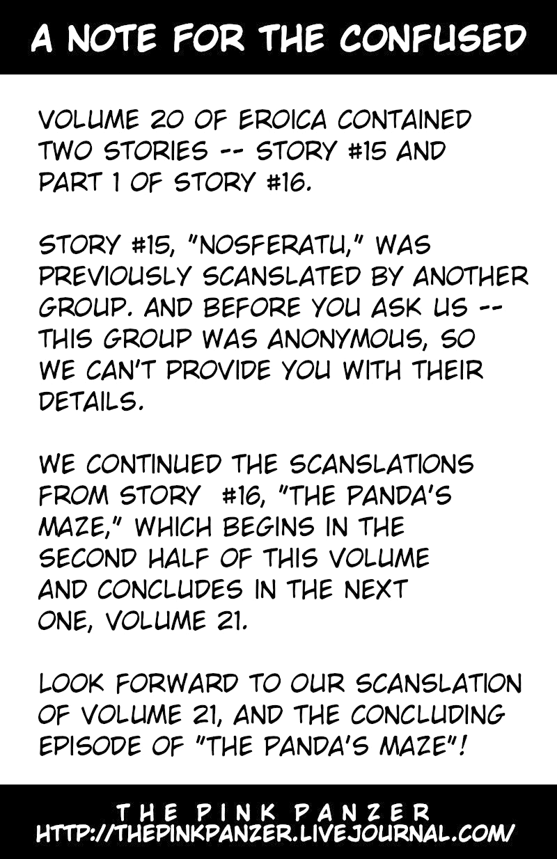 Eroica Yori Ai wo Komete Chapter 16.1 page 103 - Chapter 16.1: The Panda's Maze (1)