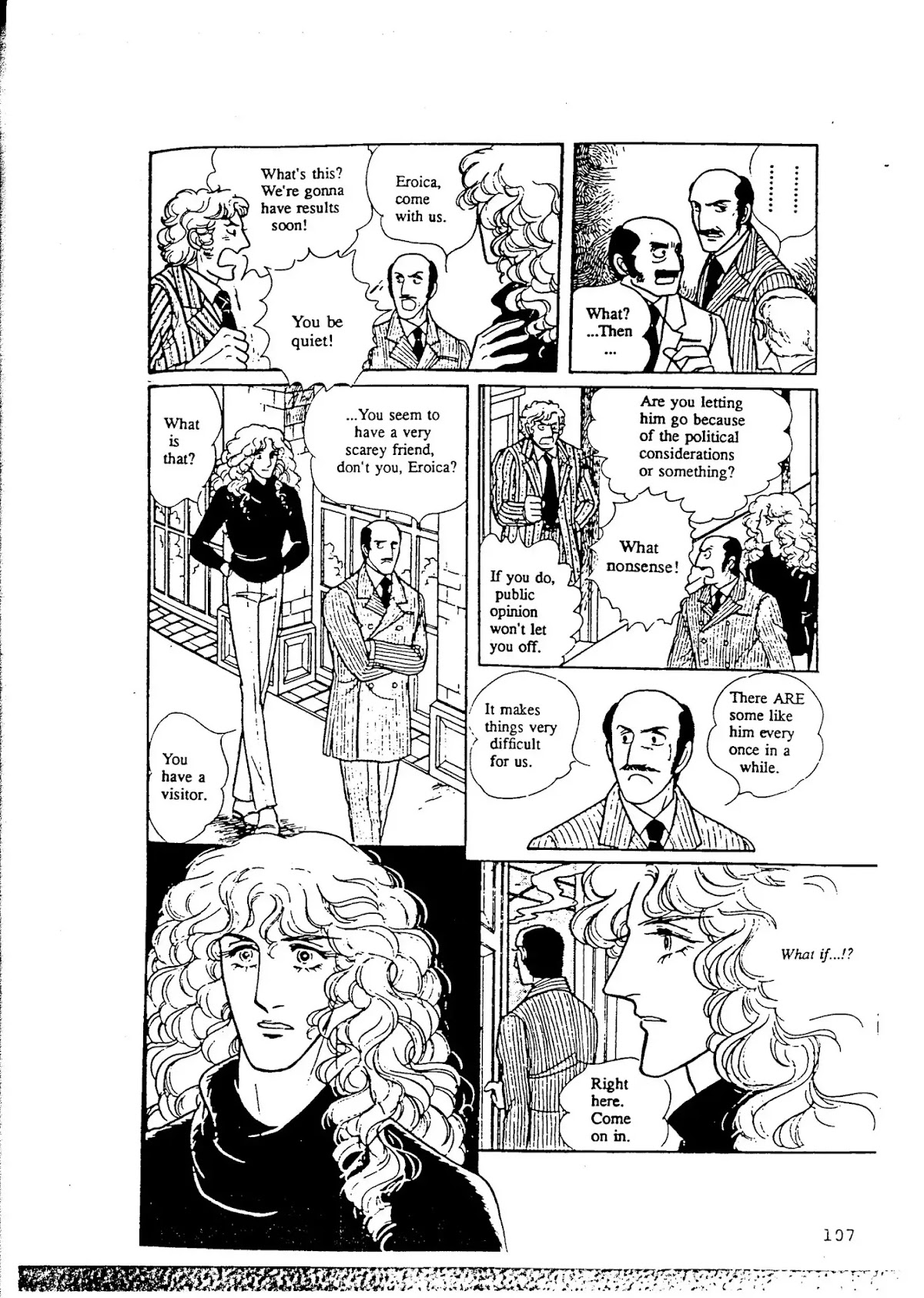 Eroica Yori Ai wo Komete Chapter 8 page 110 - Chapter 8: Veni Vidi Vici