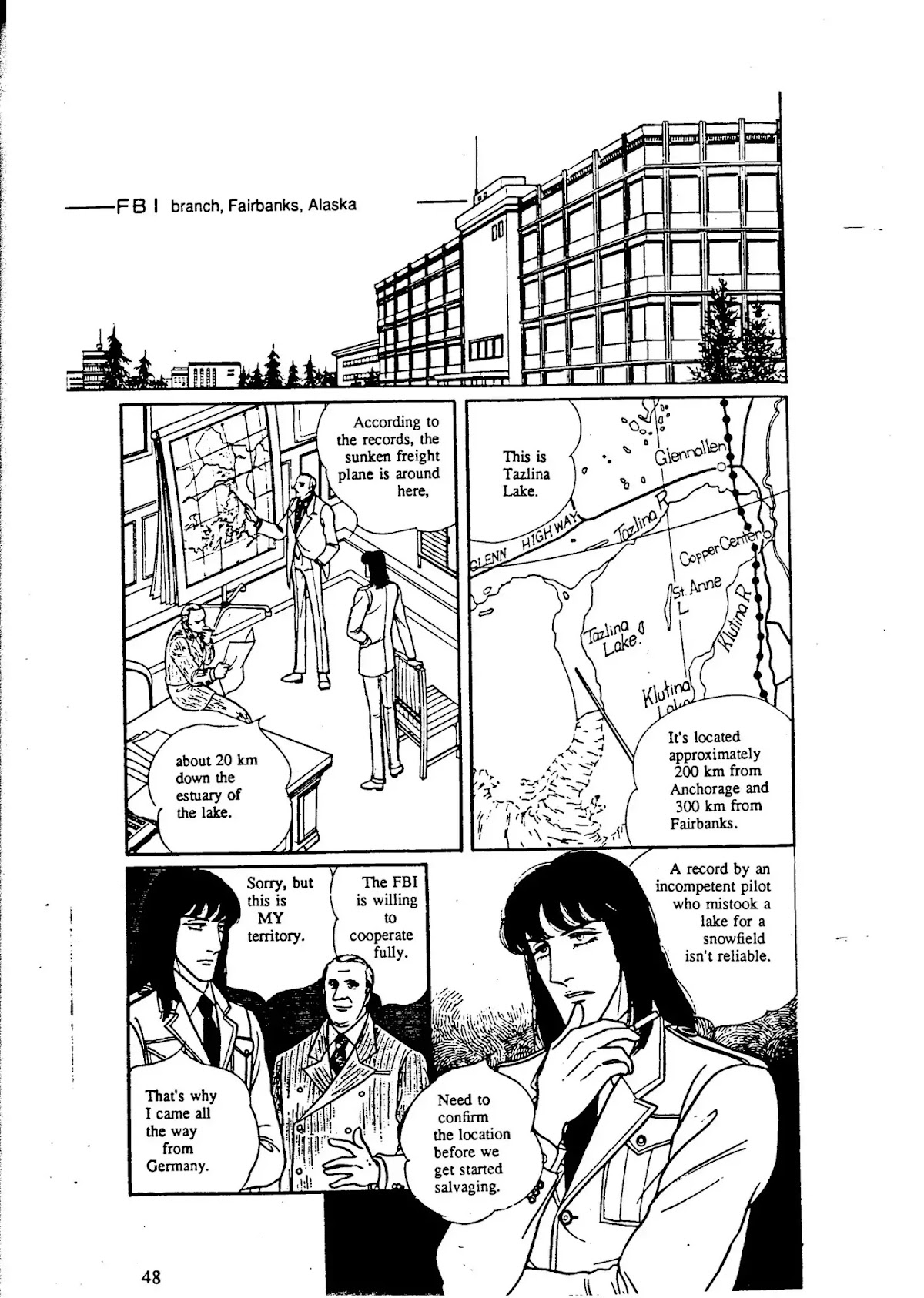 Eroica Yori Ai wo Komete Chapter 9.1 page 50 - Chapter 9.1: The Alaskan Front (1)