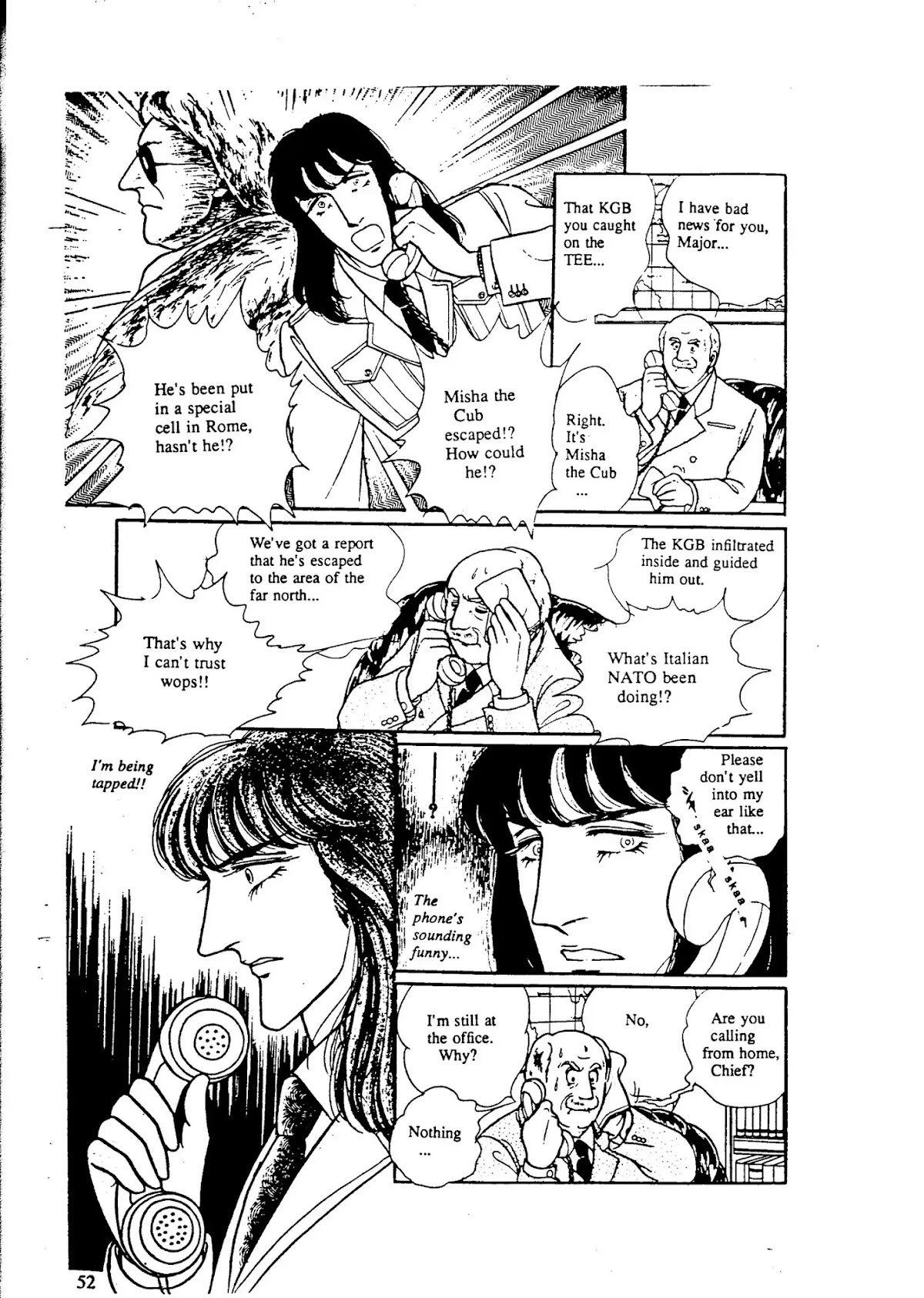 Eroica Yori Ai wo Komete Chapter 9.1 page 54 - Chapter 9.1: The Alaskan Front (1)