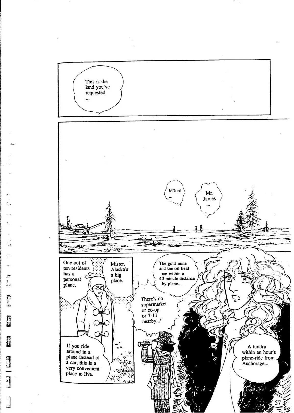Eroica Yori Ai wo Komete Chapter 9.1 page 59 - Chapter 9.1: The Alaskan Front (1)