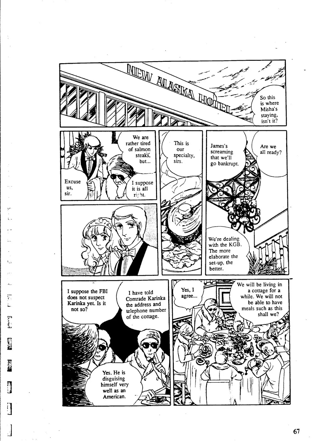 Eroica Yori Ai wo Komete Chapter 9.1 page 69 - Chapter 9.1: The Alaskan Front (1)