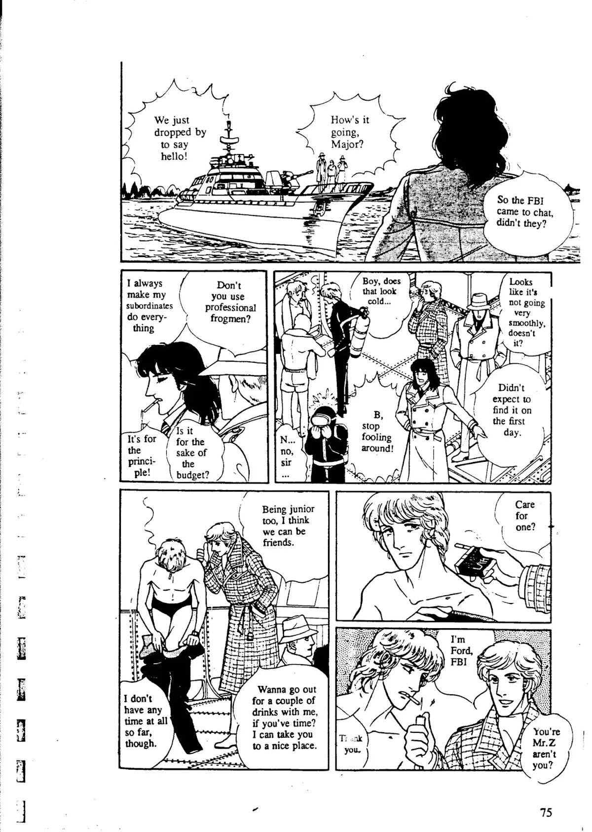 Eroica Yori Ai wo Komete Chapter 9.1 page 77 - Chapter 9.1: The Alaskan Front (1)