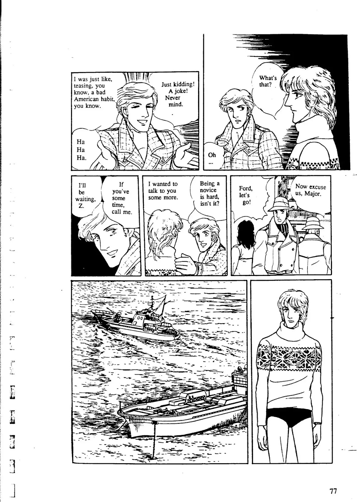 Eroica Yori Ai wo Komete Chapter 9.1 page 79 - Chapter 9.1: The Alaskan Front (1)