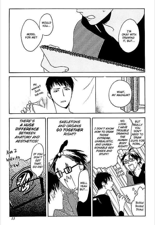 Eroman - Kami to Pen to Sex to!! Chapter 1 page 14 - Chapter 1