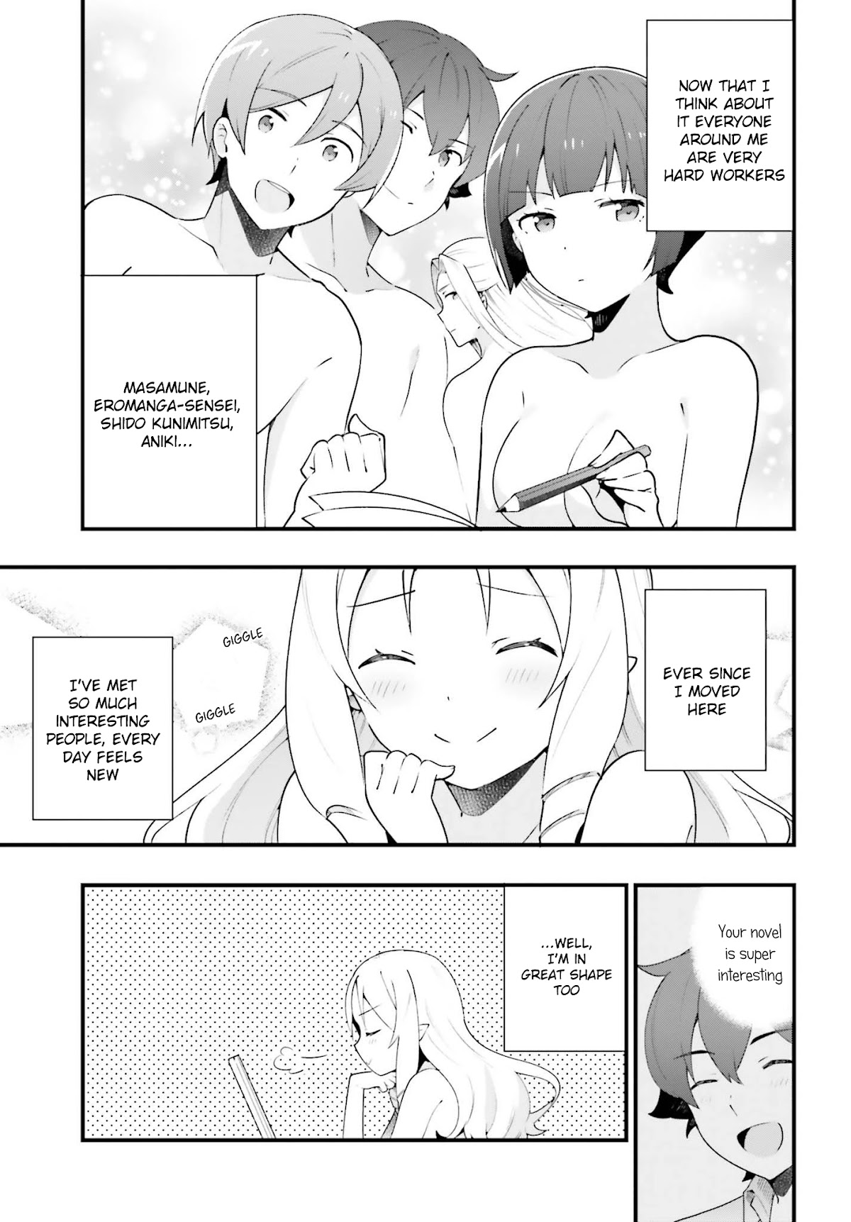 EroManga-Sensei: Yamada Elf-daisensei no Koi suru Junshin Gohan Chapter 10 page 11 - Chapter 10