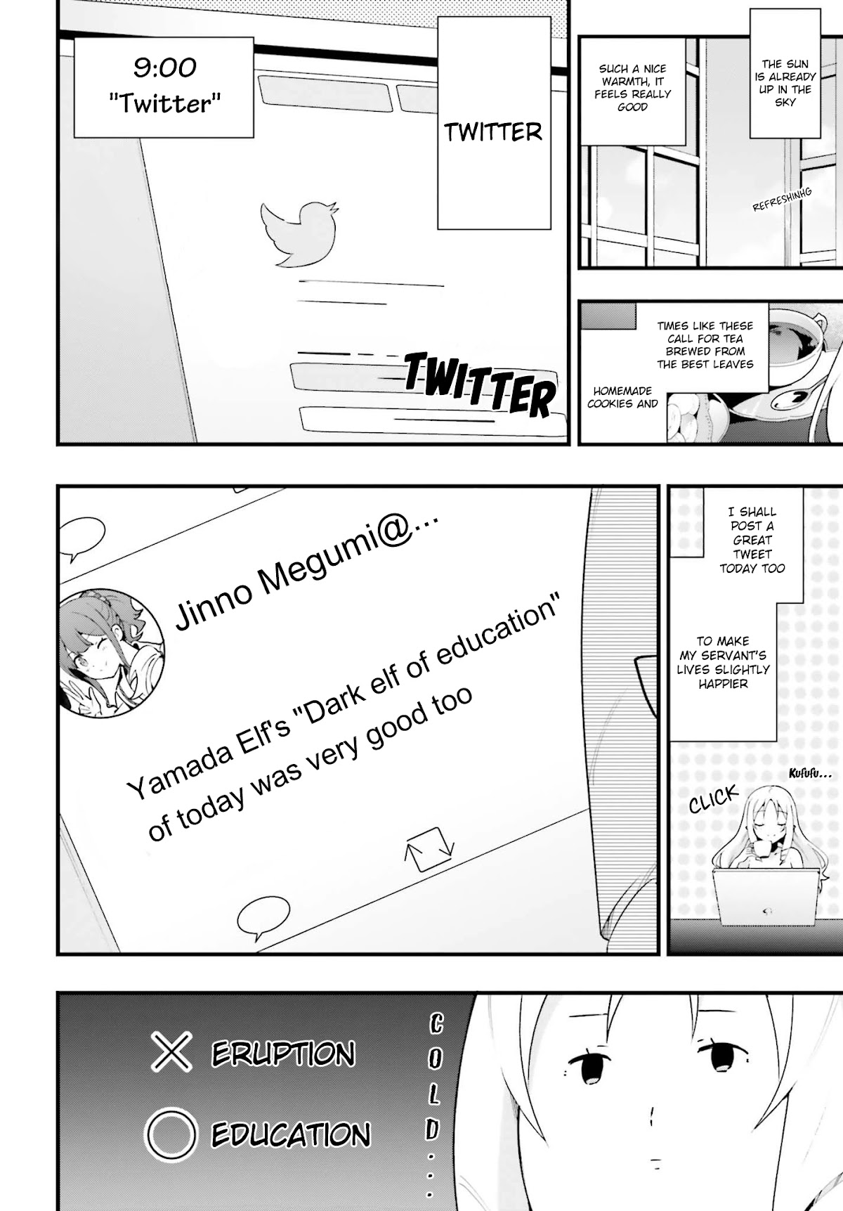 EroManga-Sensei: Yamada Elf-daisensei no Koi suru Junshin Gohan Chapter 10 page 6 - Chapter 10
