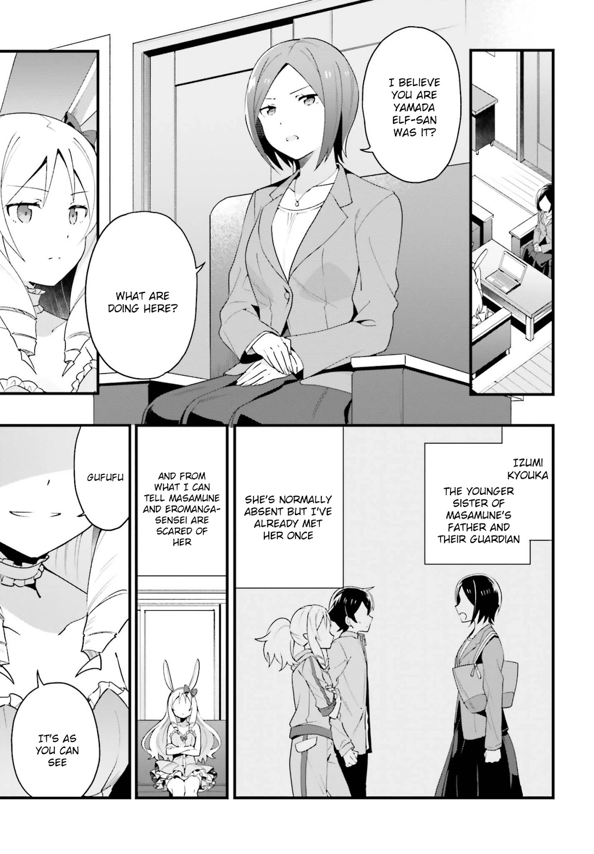 EroManga-Sensei: Yamada Elf-daisensei no Koi suru Junshin Gohan Chapter 11 page 5 - Chapter 11