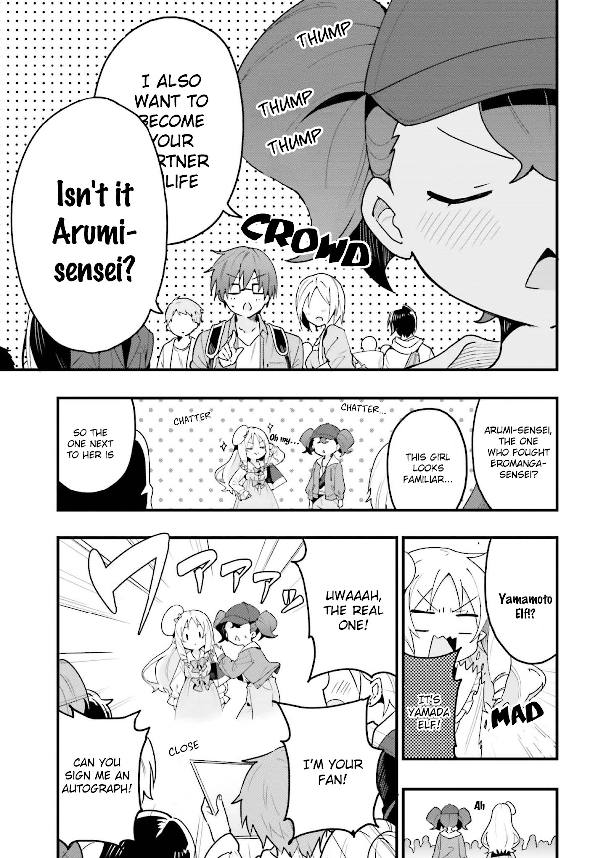 EroManga-Sensei: Yamada Elf-daisensei no Koi suru Junshin Gohan Chapter 12 page 17 - Chapter 12