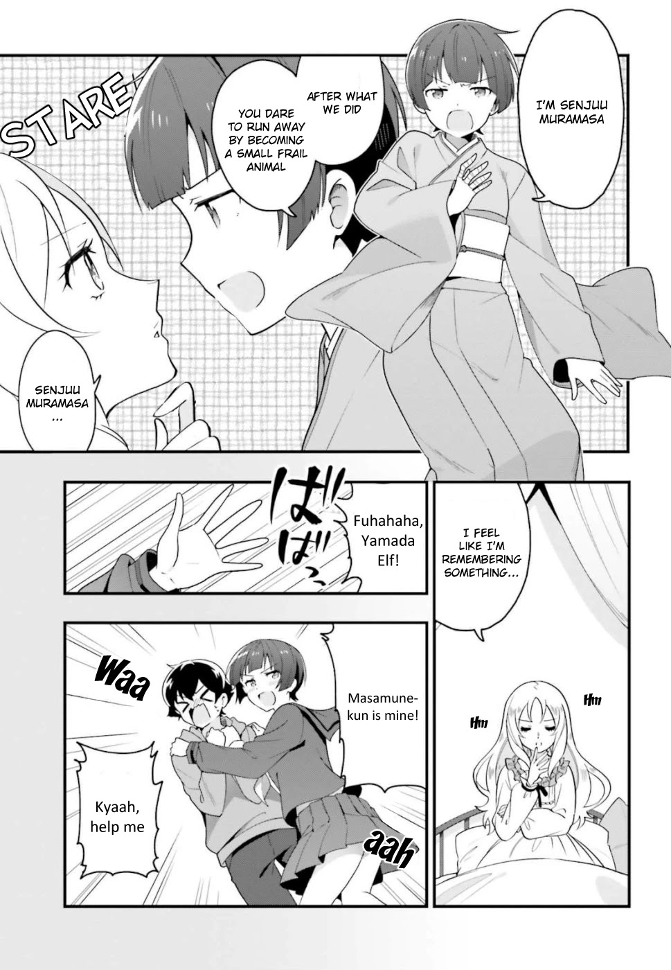 EroManga-Sensei: Yamada Elf-daisensei no Koi suru Junshin Gohan Chapter 15 page 9 - Chapter 15