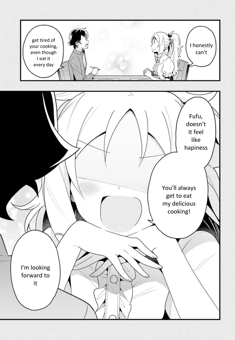 EroManga-Sensei: Yamada Elf-daisensei no Koi suru Junshin Gohan Chapter 16 page 17 - Chapter 16