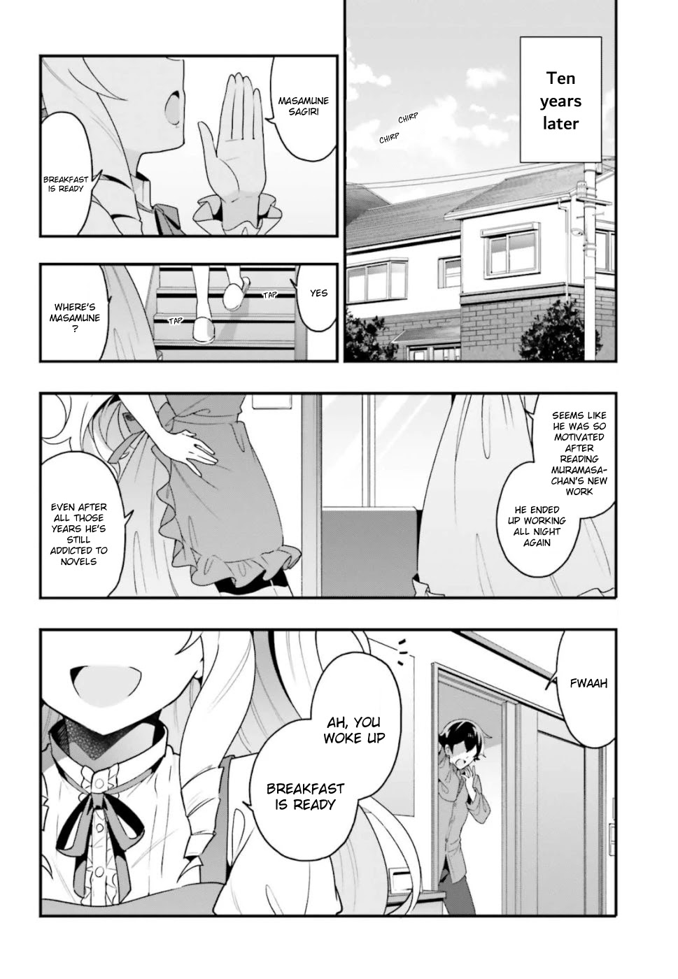 EroManga-Sensei: Yamada Elf-daisensei no Koi suru Junshin Gohan Chapter 16 page 28 - Chapter 16