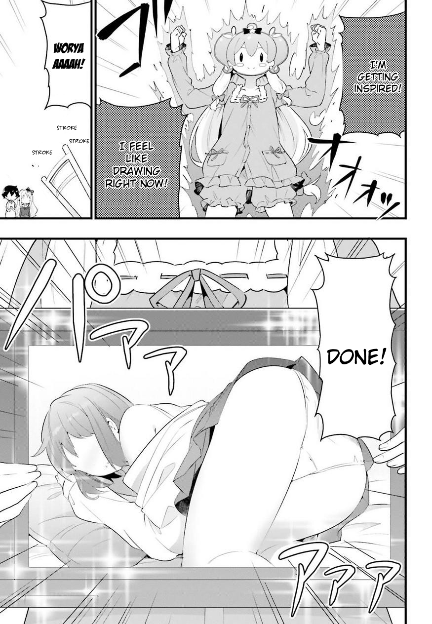 EroManga-Sensei: Yamada Elf-daisensei no Koi suru Junshin Gohan Chapter 6 page 25 - Chapter 6
